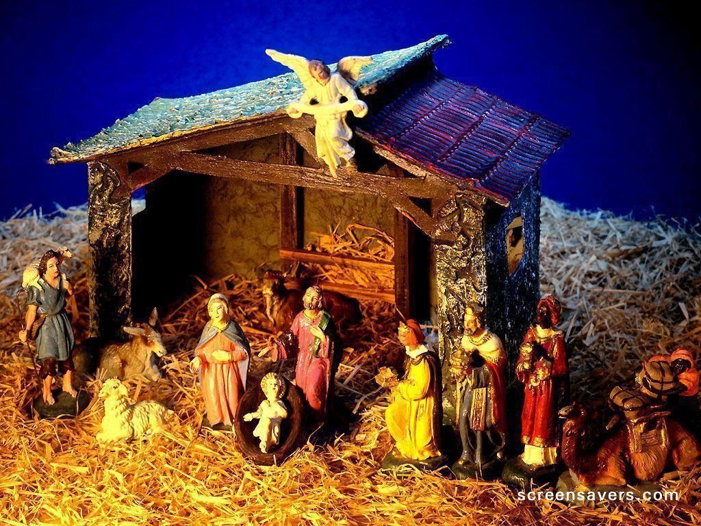 Christmas Jesus Birth House