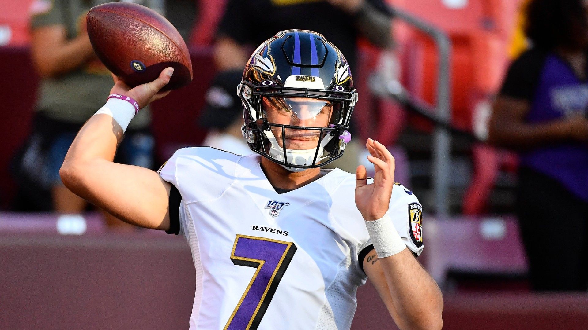Ravens coach John Harbaugh says team will likely keep three quarterbacks