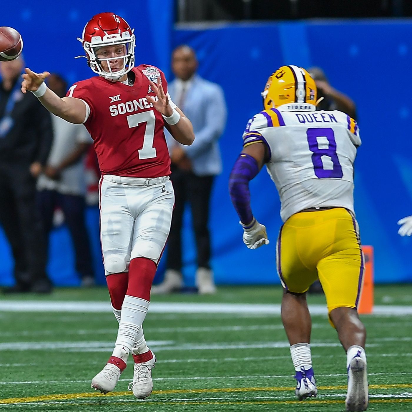 Oklahoma Football: OU's Over Under Win Total Now Set At 8. Spencer Rattler Compared To Patrick Mahomes And Cream Machine