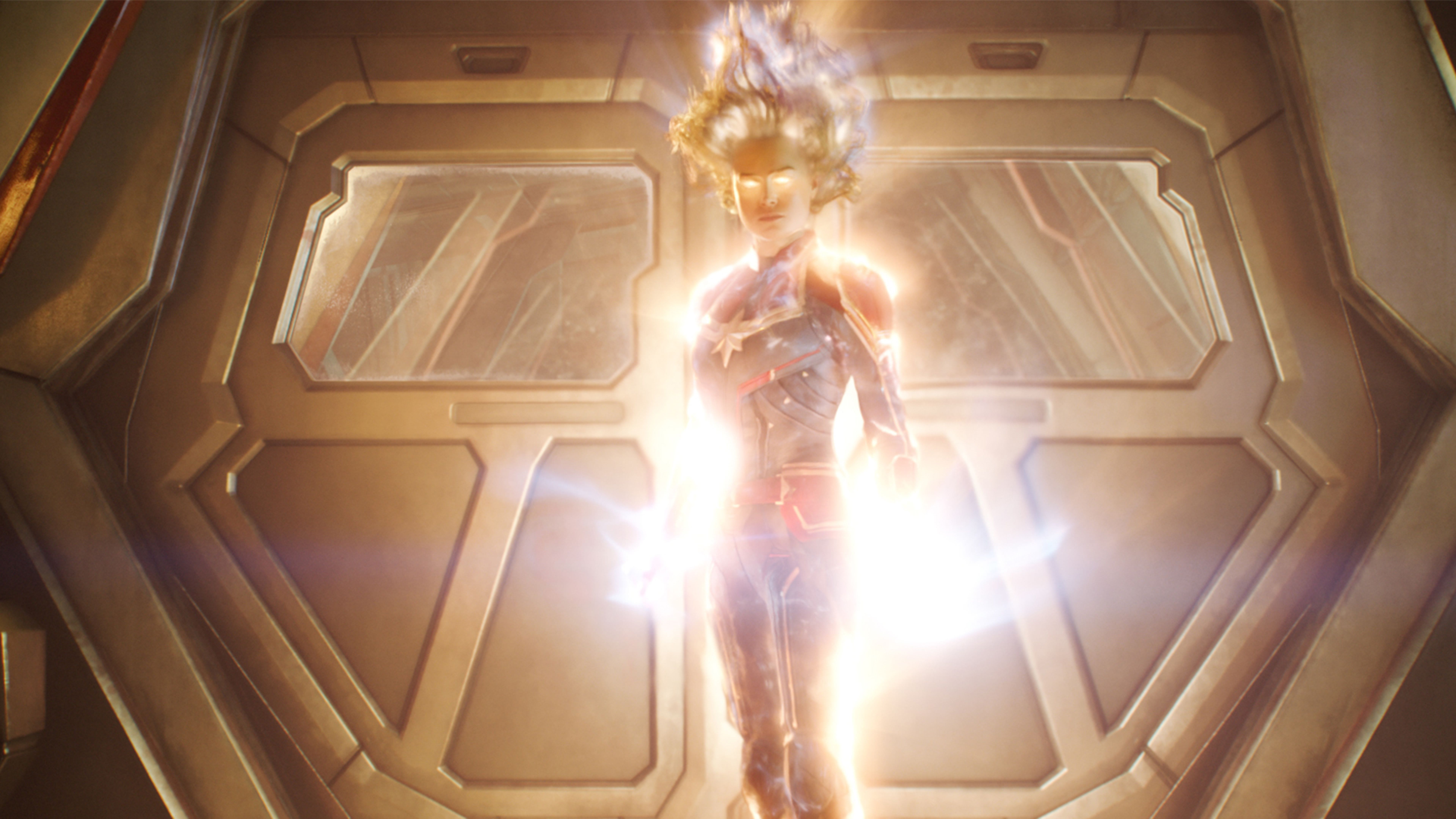 Captain Marvel Super Power 8K Wallpaper, HD Movies 4K Wallpaper, Image, Photo and Background