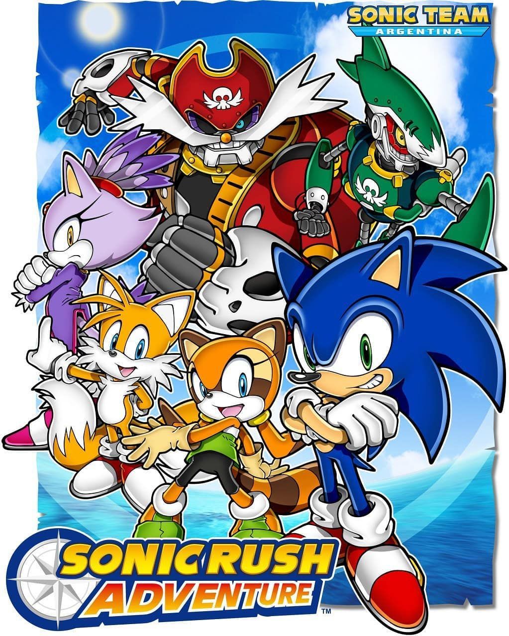 Hoy es el aniversario de la secuela de Sonic Rush, Sonic Rush Adventure. Esta secuela volvió a estar desarrollada por. Sonic the hedgehog, Sonic, Sonic adventure