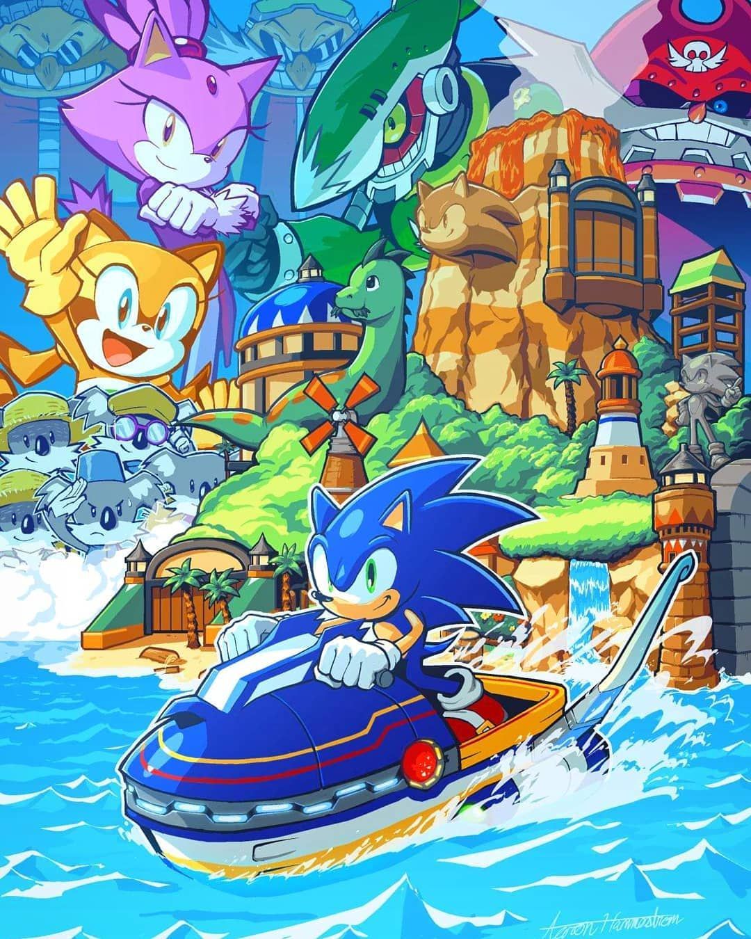Continuando nossa coluna de posts do Sonic: O que você acha do jogo Sonic Rush Adventure para DS? sonic sega nintendods. Sonic fan art, Hedgehog art, Sonic art