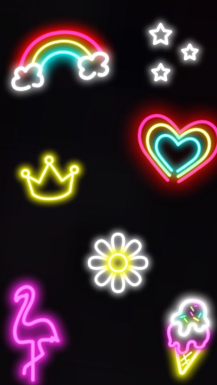 Neon wallpaper discovered