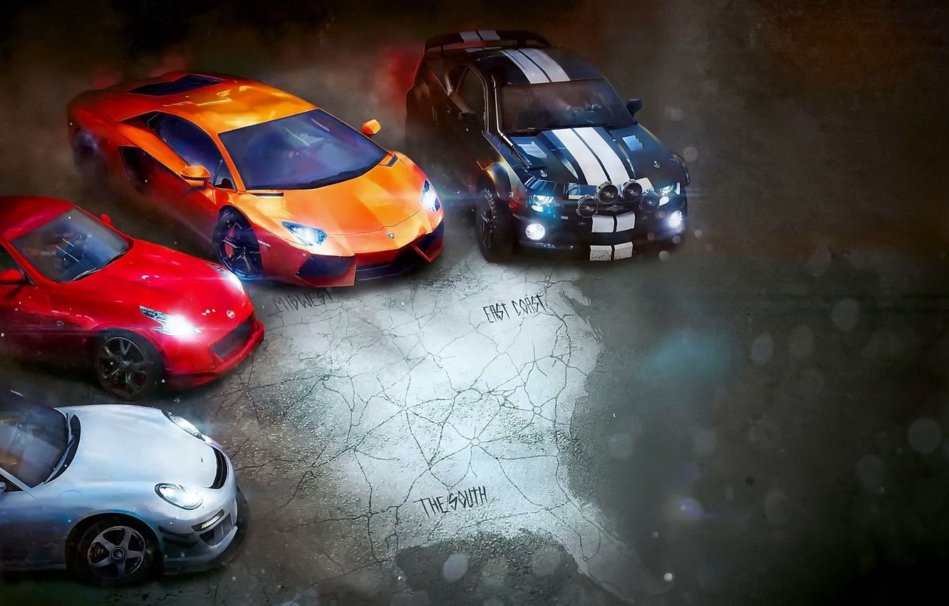 Wallpaper auto, the game, The Crew image for desktop, section игры