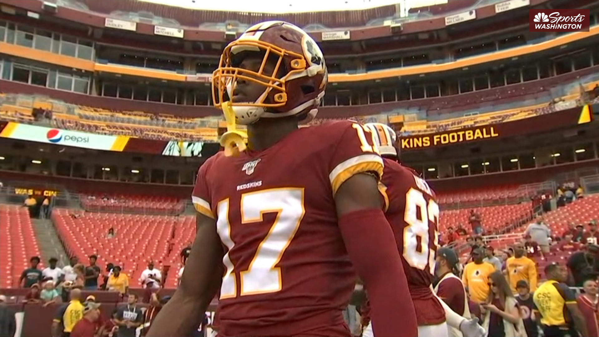 Redskins rookie WR Terry McLaurin expected to play Week 4 despite hamstring injury, per source
