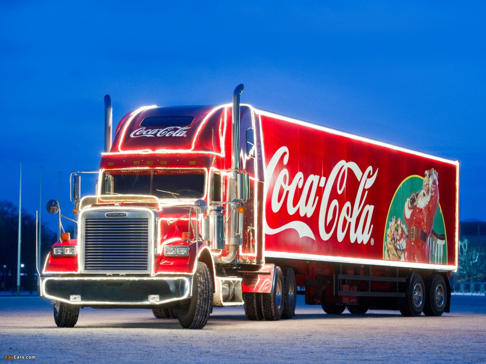 Coca Cola Christmas Truck Wallpapers Wallpaper Cave