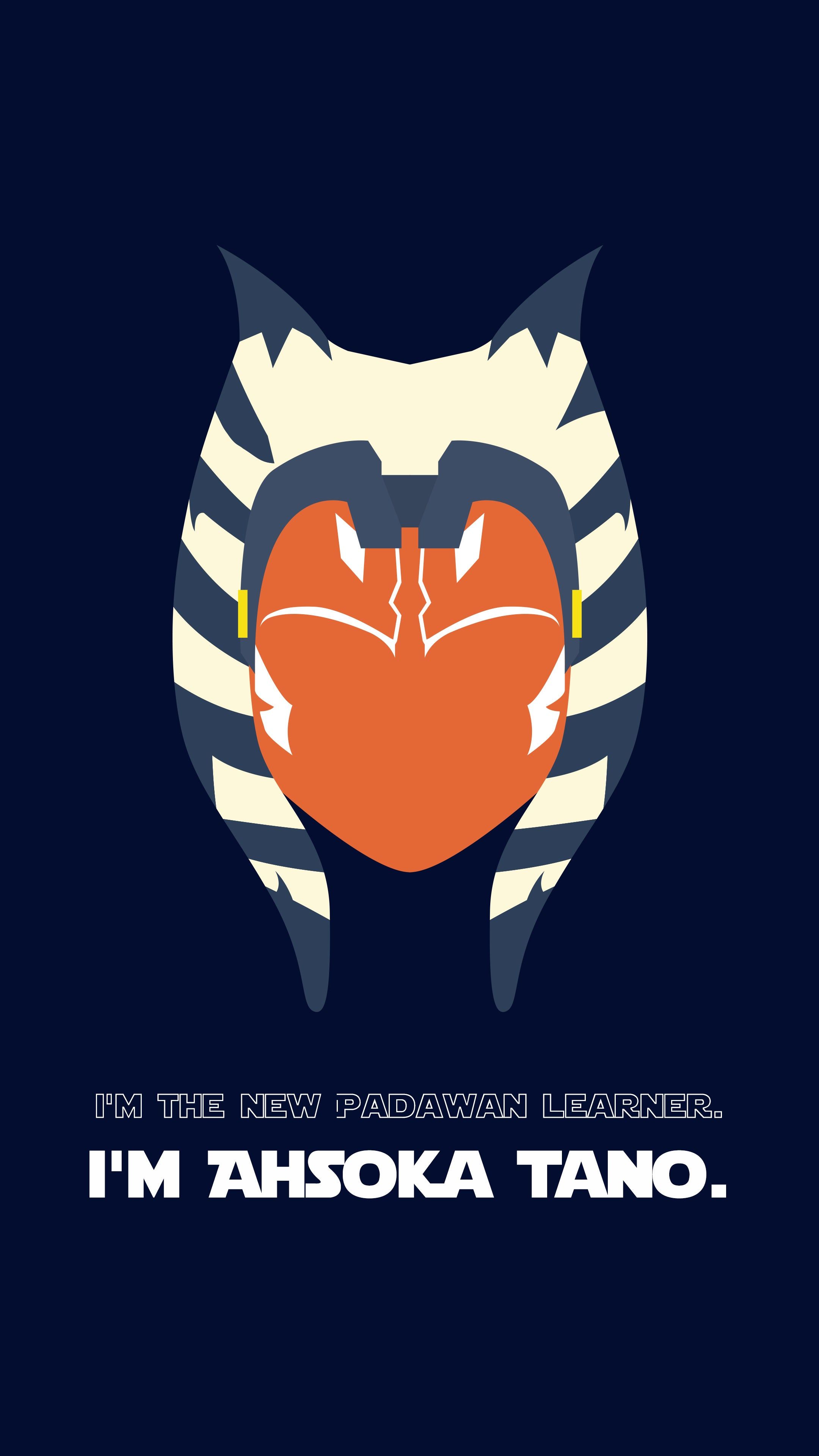 Another Ahsoka Tano wallpaper, this time from the latest season. Really happy how it turned out. (link to desktop and other versions in the comments)