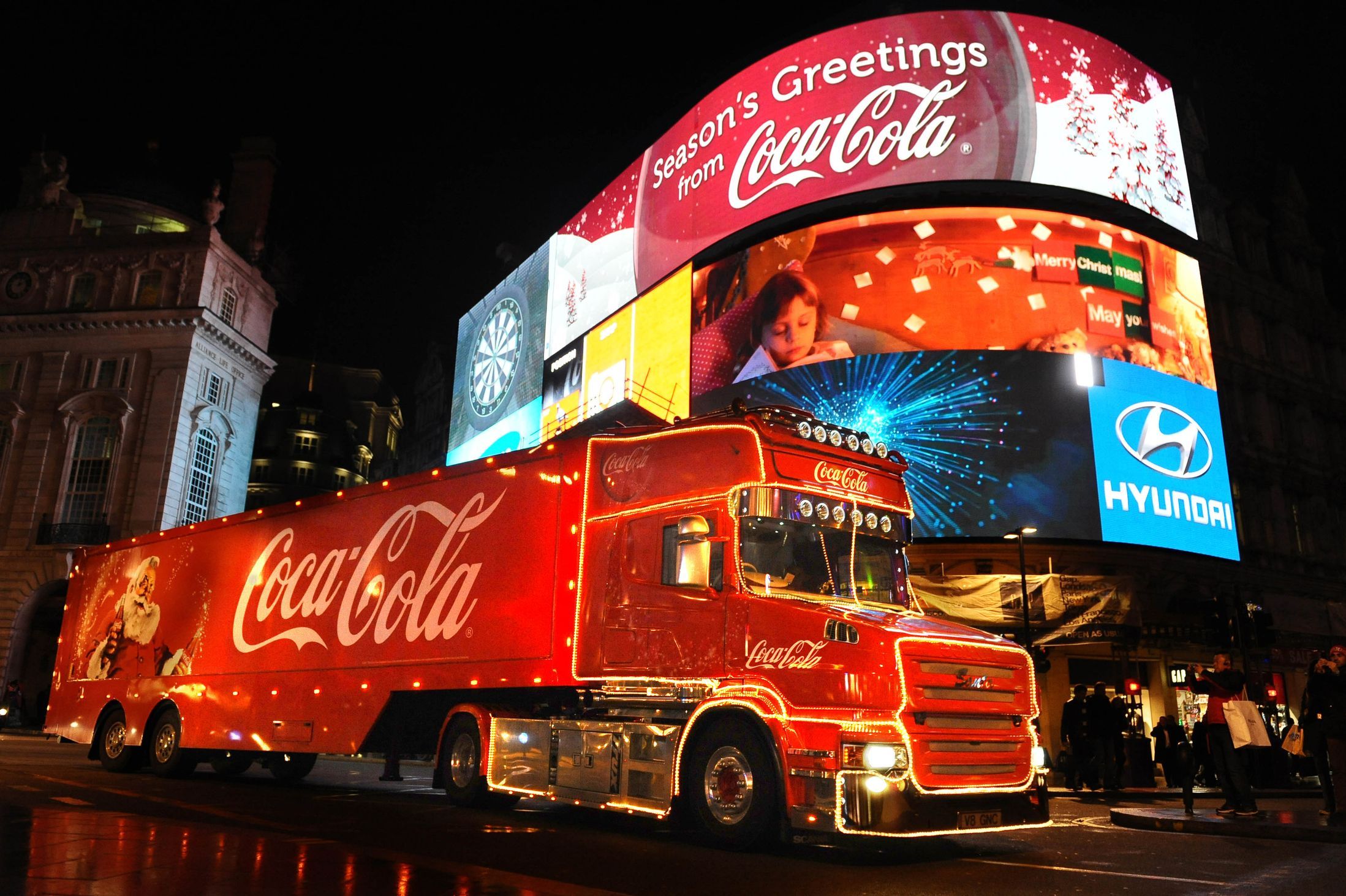 Coca Cola Christmas Truck Wallpapers Wallpaper Cave