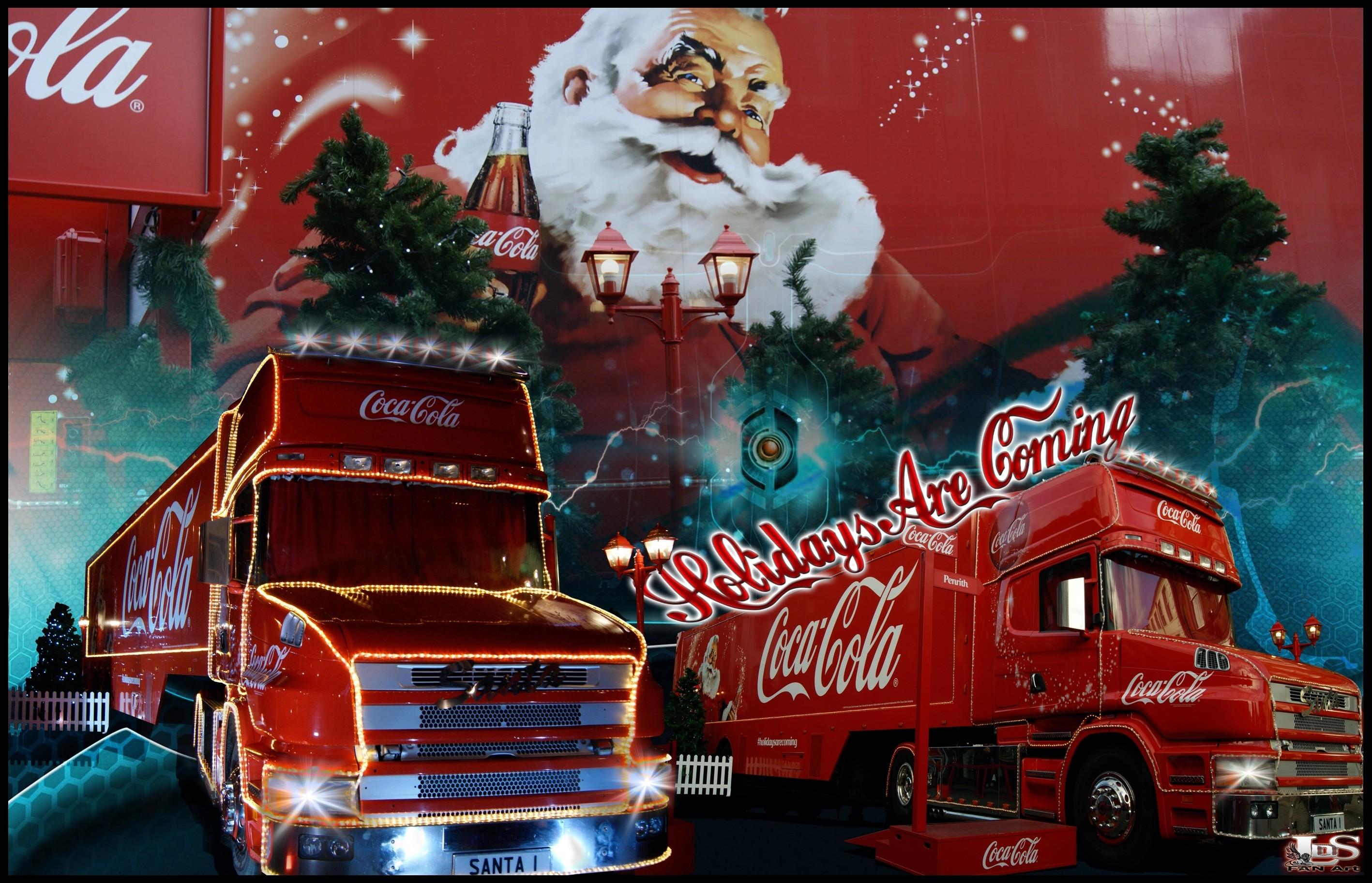 Old Red Truck Christmas Wallpaper