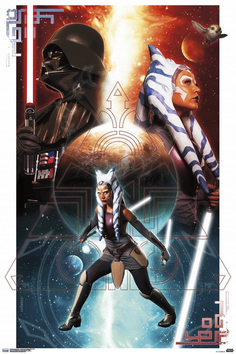 Star Wars: Official Poster Reveals Life Like Ahsoka Tano Up Against Darth Vader