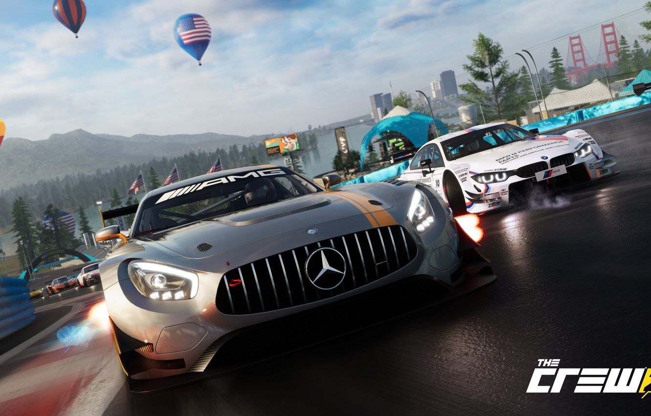 Wallpaper Mercedes Benz, Game, AMG, Ubisoft, The Crew For Desktop, Section игры