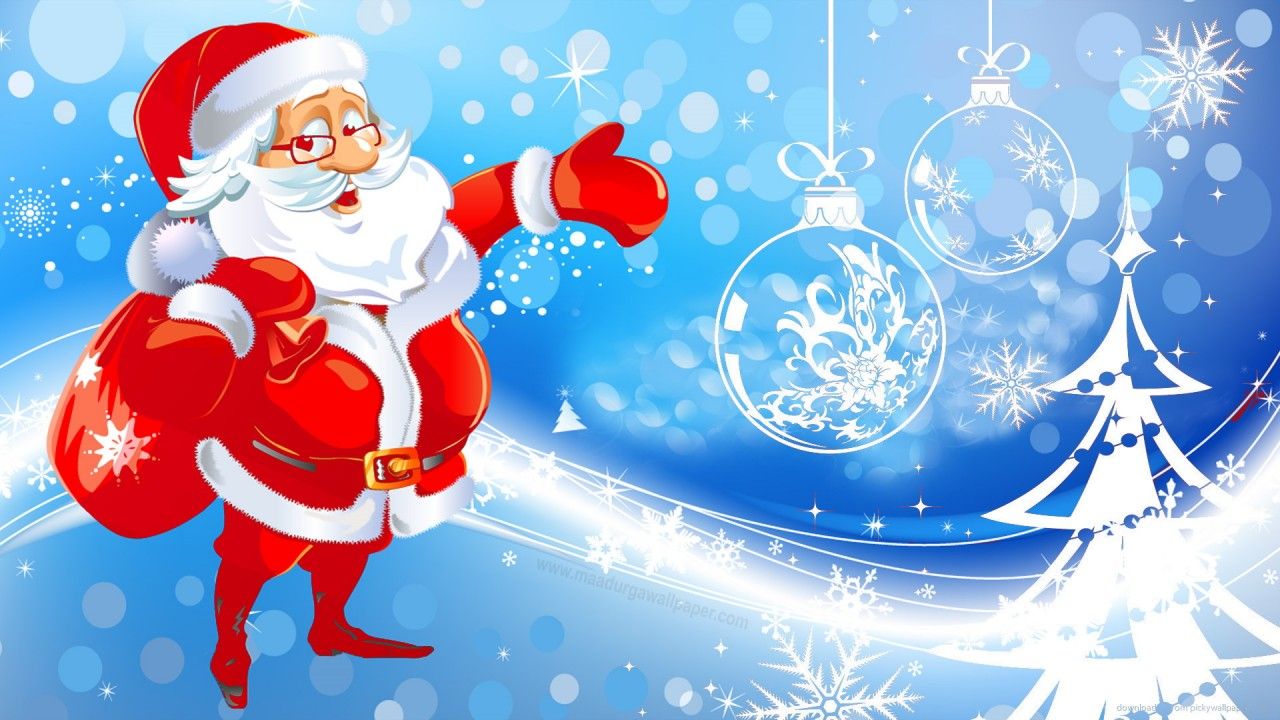 Christmas Santa Claus Wallpaper