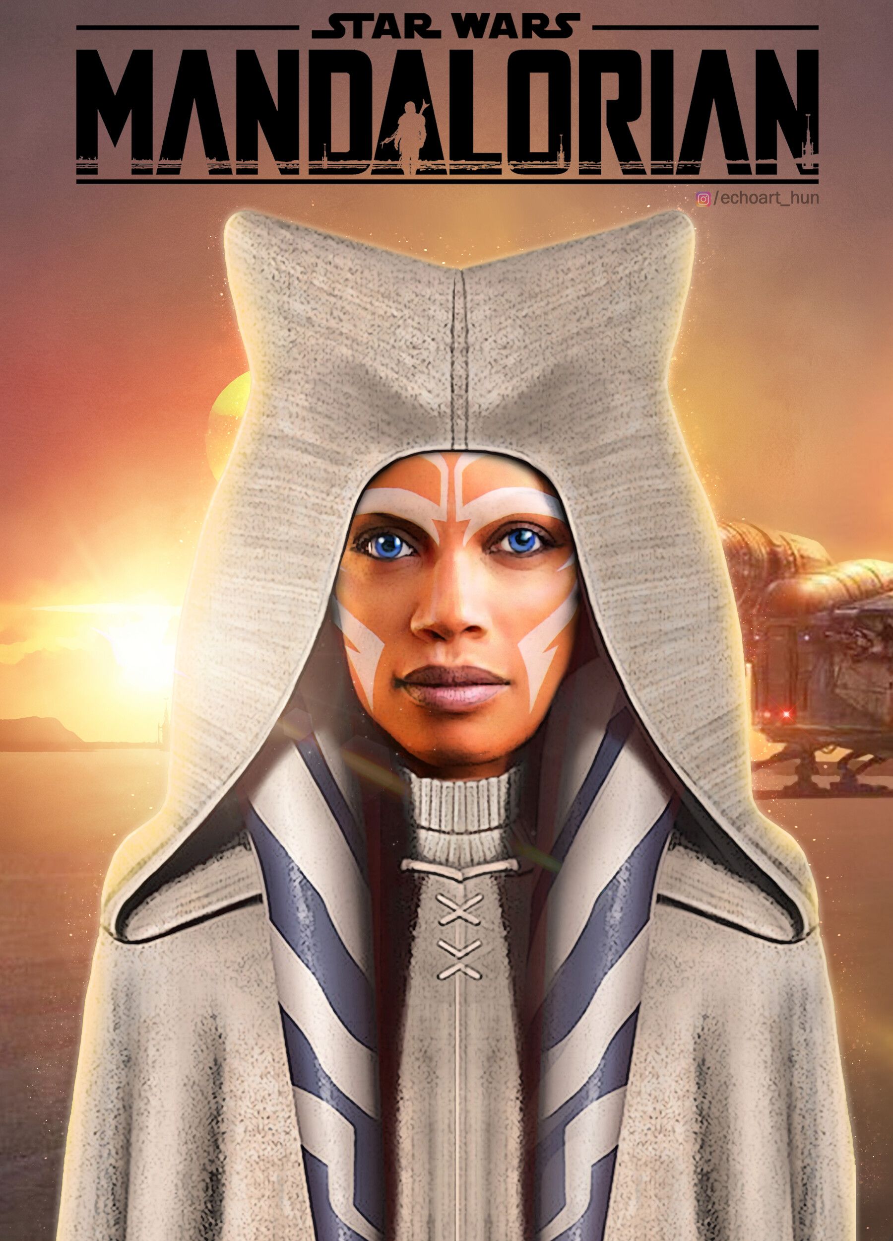 Ahsoka Tano Mandalorian, EchoArt HUN