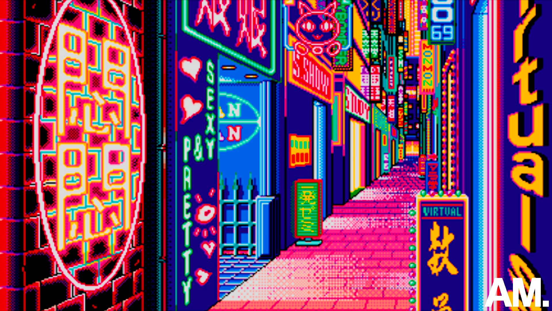 Vaporwave Background