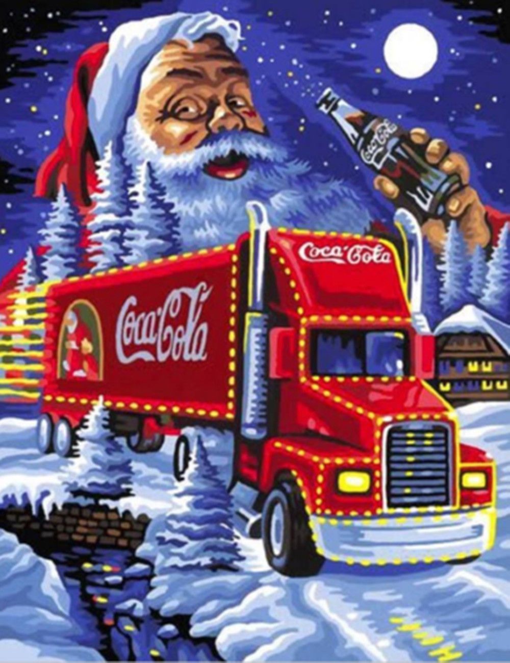 Coca Cola Christmas Truck Wallpapers Wallpaper Cave