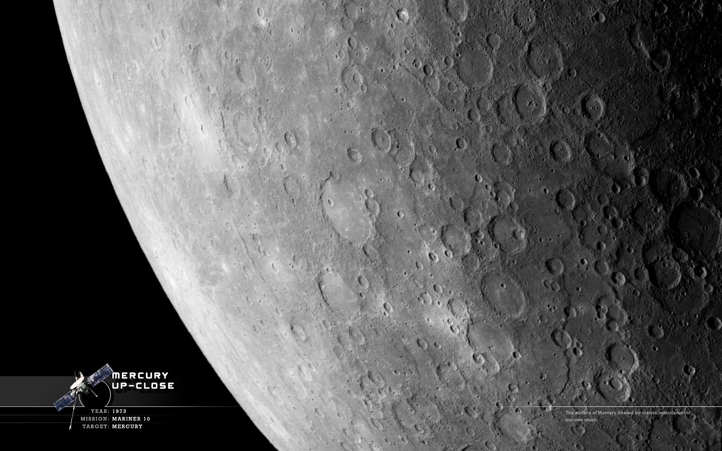 Wallpaper: Mercury Up Close