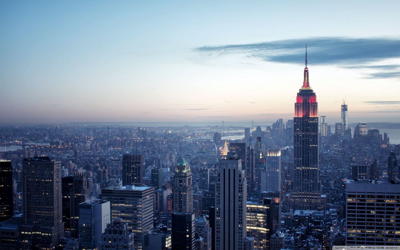 New York City Winter Sunset Wallpaper. New york wallpaper, New york city background, York wallpaper