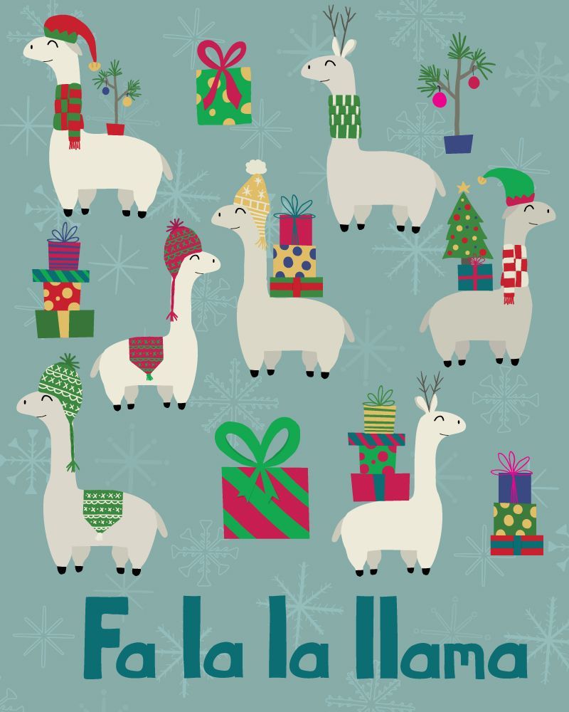 Lama Christmas 