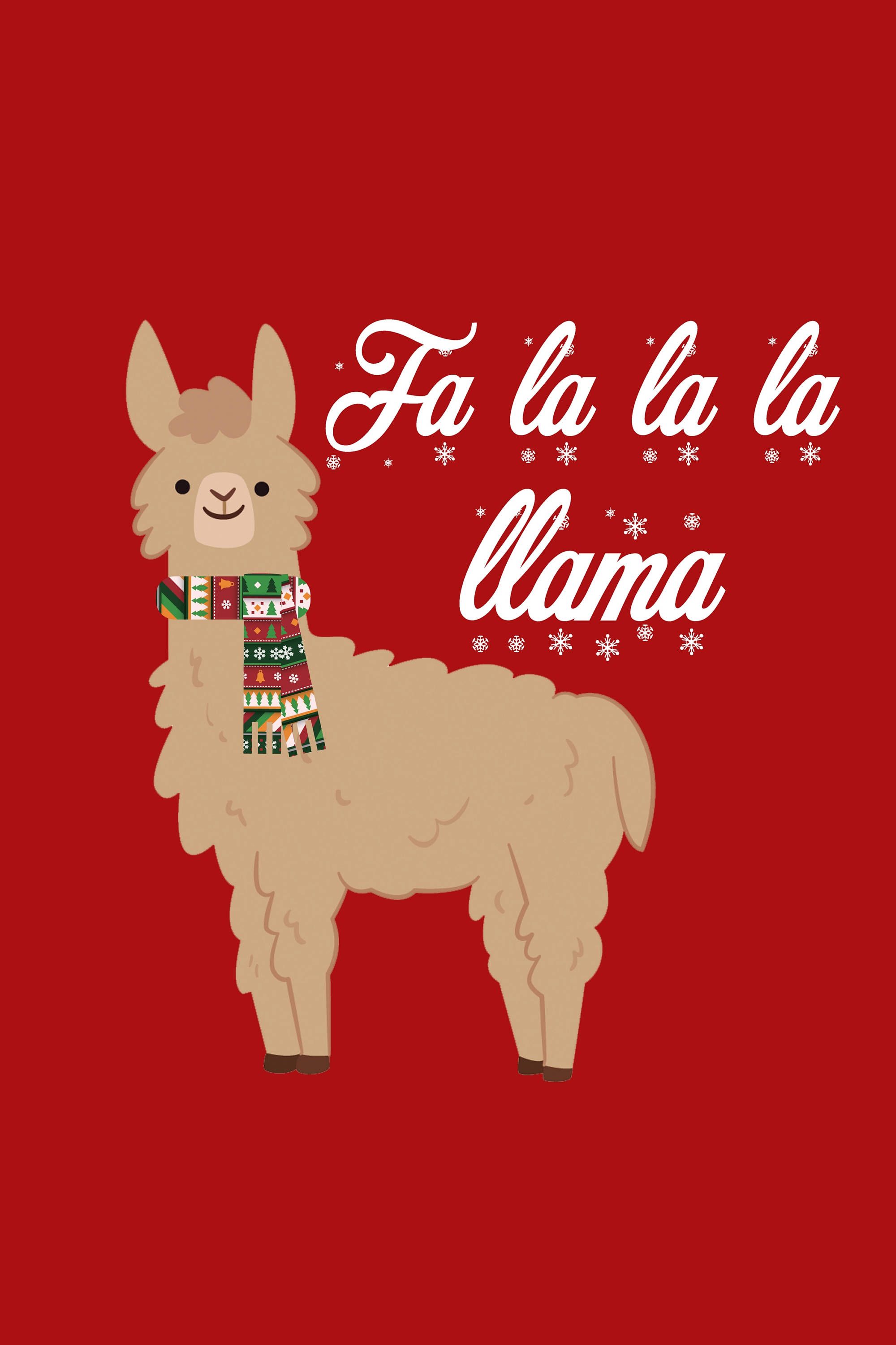 Christmas Llamas Wallpapers - Wallpaper Cave