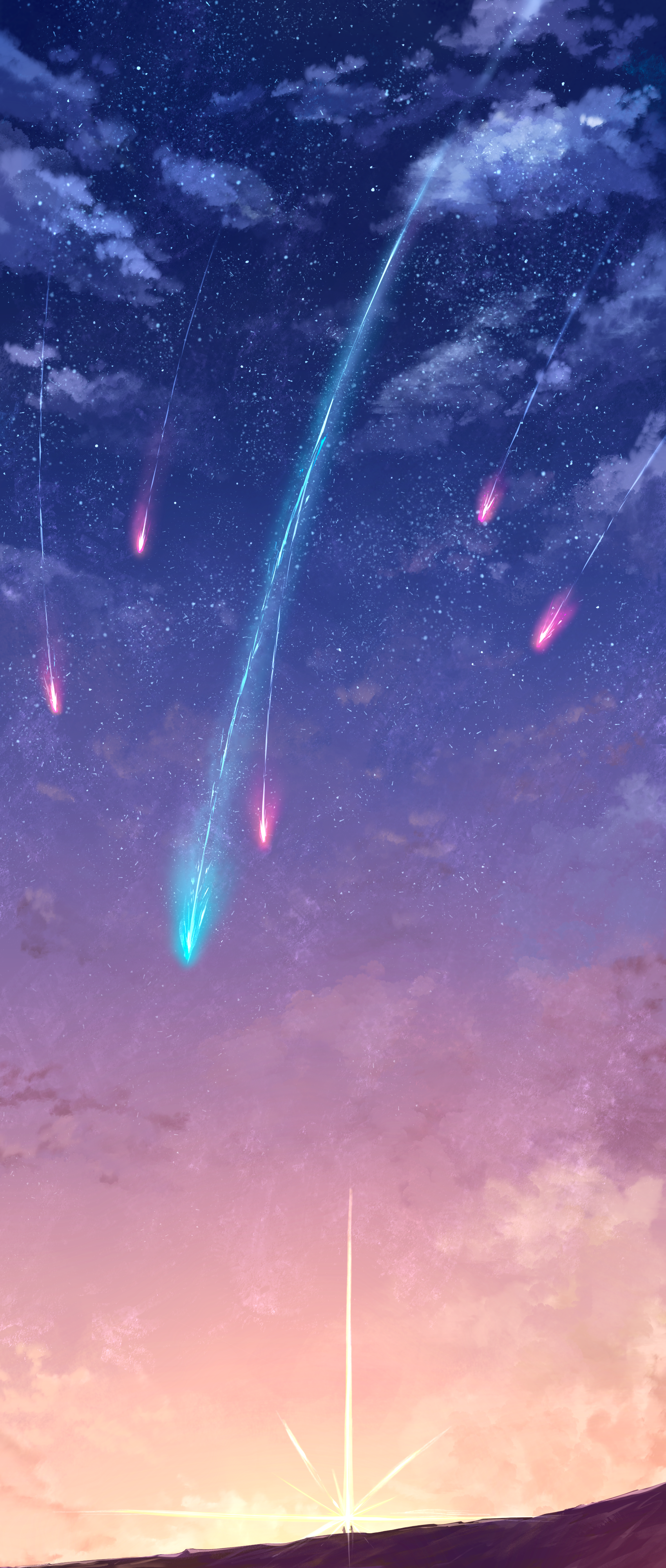 For those who wanted the Live Wallpaper of kimi no na wa, I wanted it also  so i decided to make it as close as possible to the one shown in the