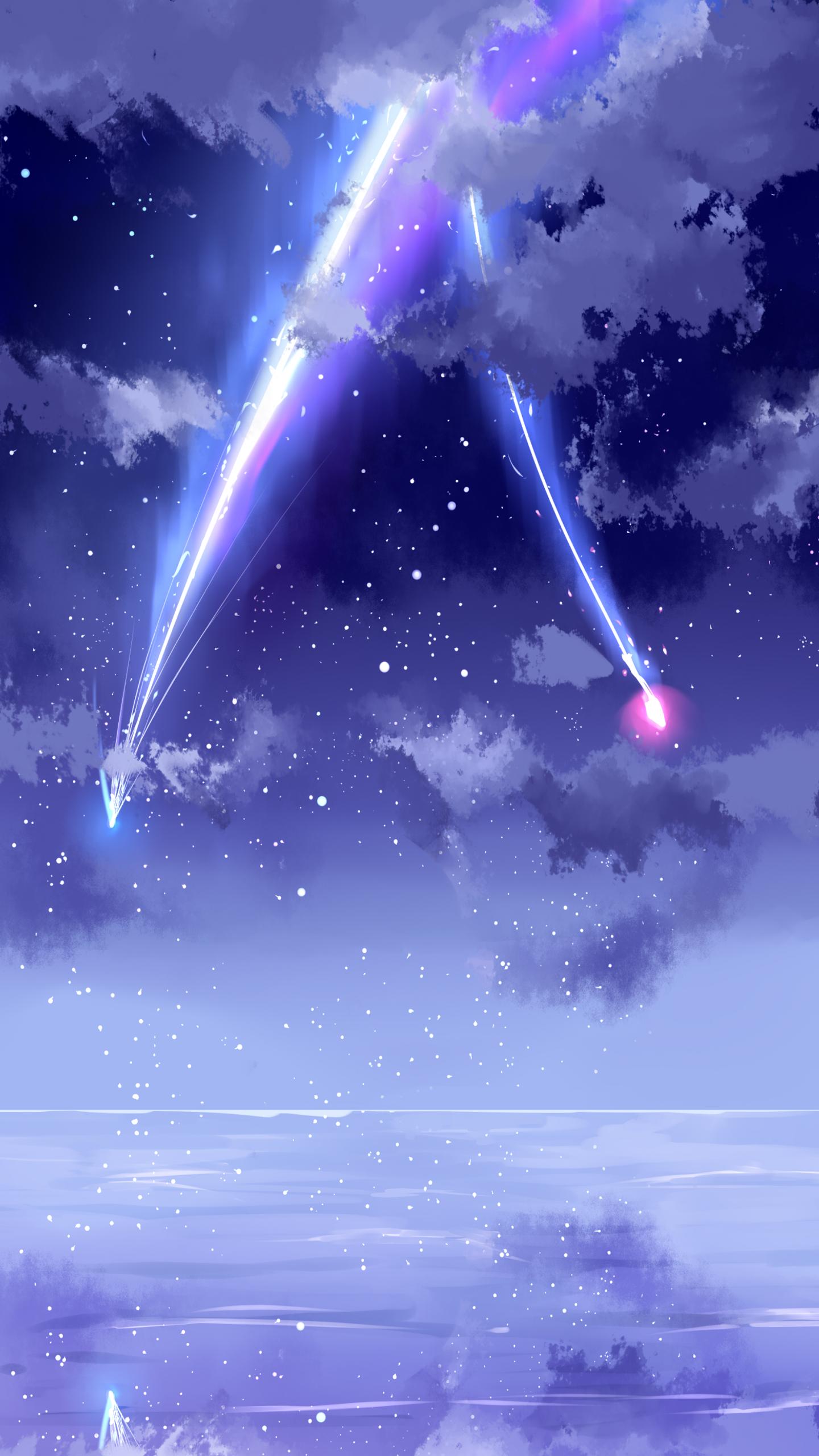 Live wallpaper Kimi no Na wa your name is / interface personalization