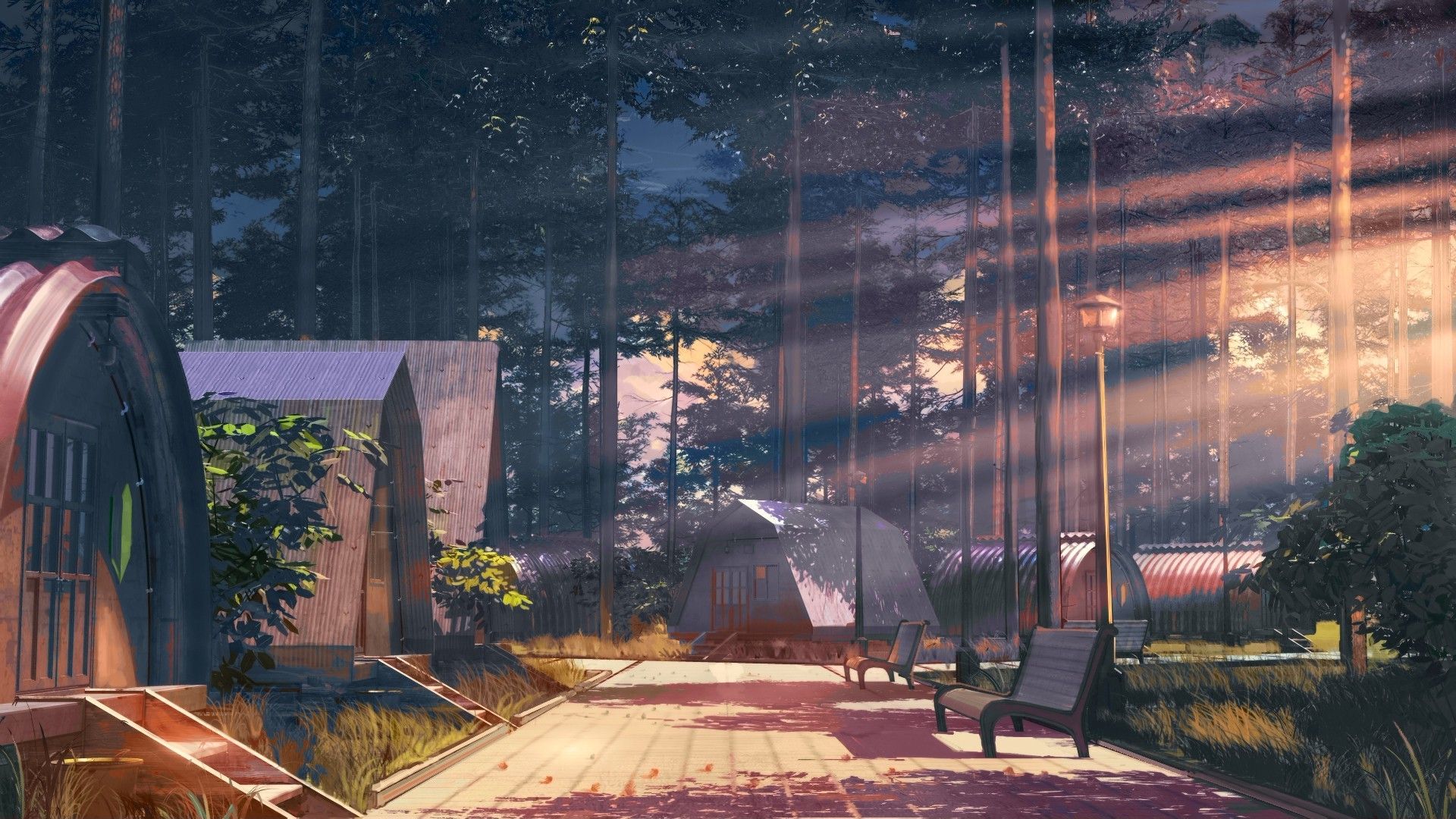 ArseniXC, Everlasting Summer, Sunlight, Forest Wallpaper HD / Desktop and Mobile Background