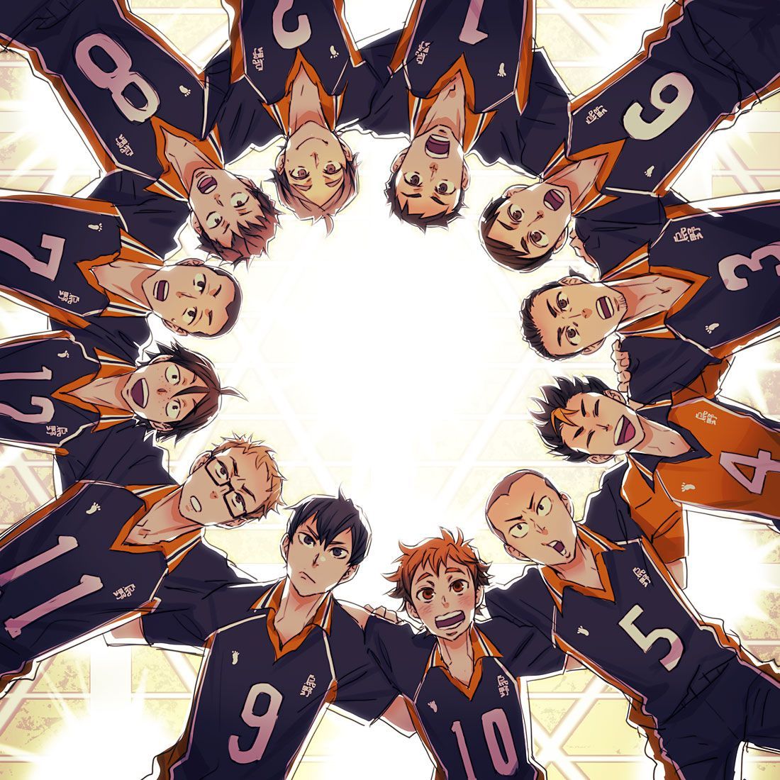 One team, one dream. Haikyuu anime, Anime, Haikyuu karasuno