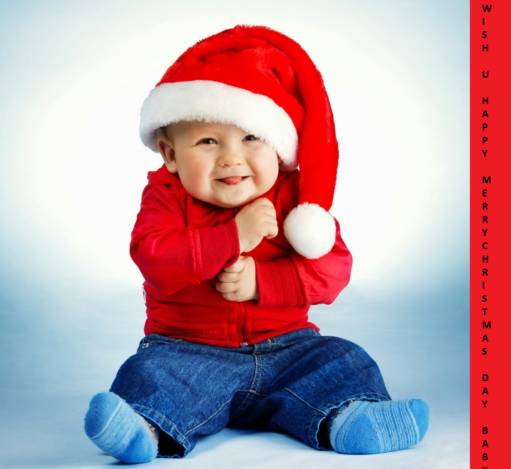 Cute Christmas Baby picture
