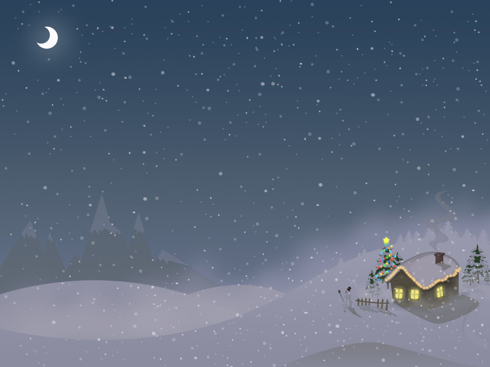 Christmas house Twitter Header Photo
