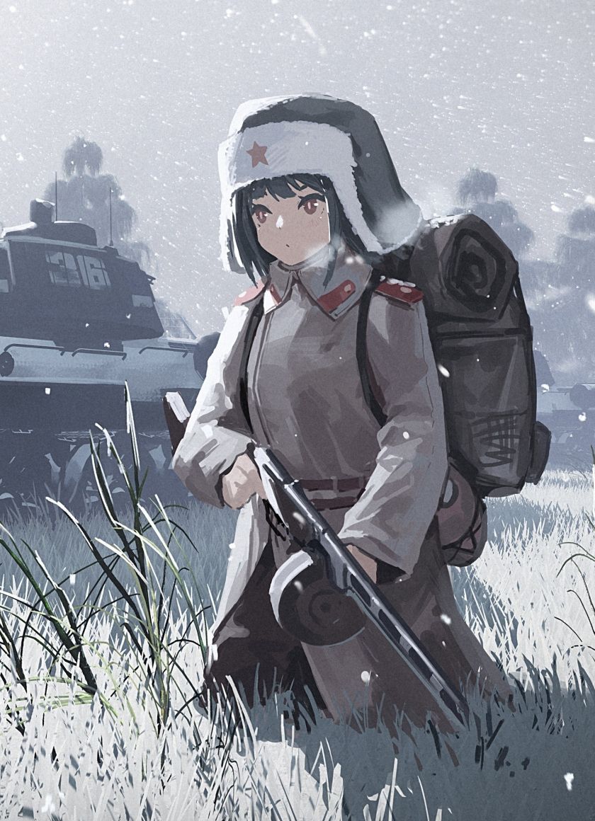 Anime Winter Wallpaper iPhone