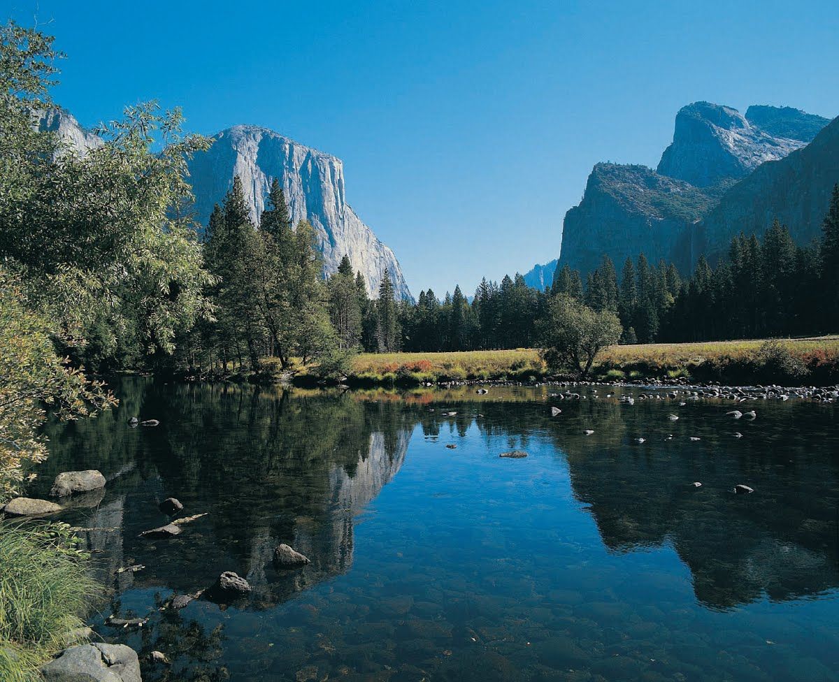 Yosemite National Park Cathedral Rocks Wallpapers - Wallpaper Cave