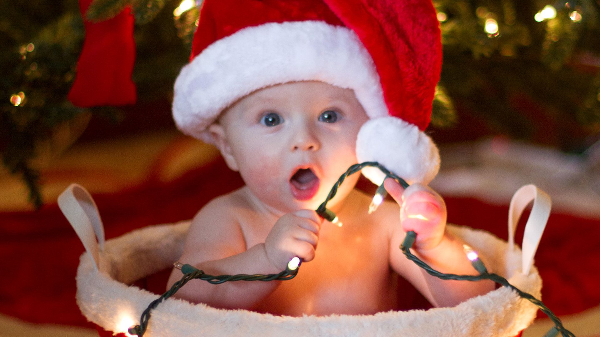 Santa, baby! Enjoy these adorable holiday cuties