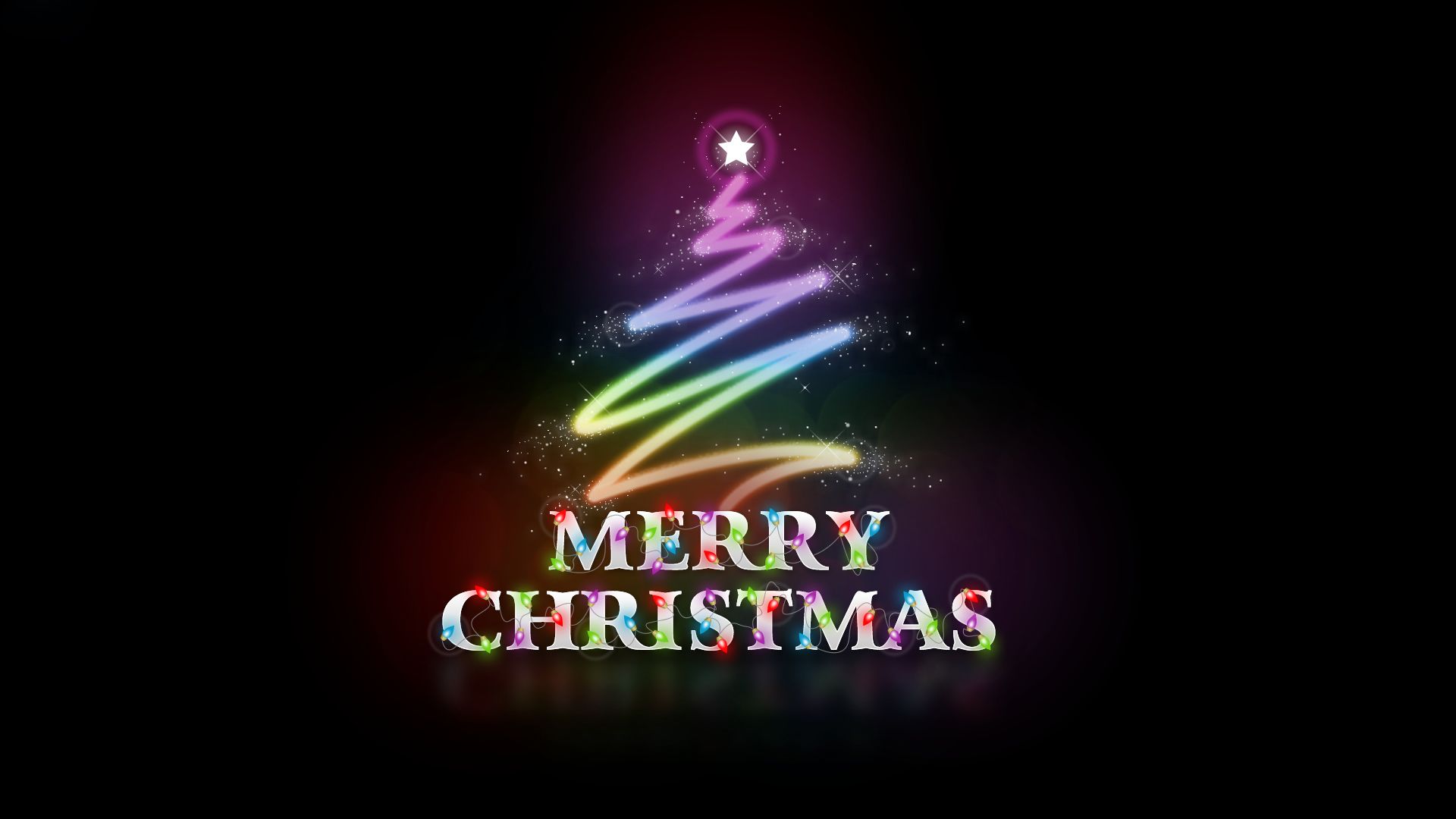 Colorful Merry Christmas HD Wallpaper Merry Christmas Background