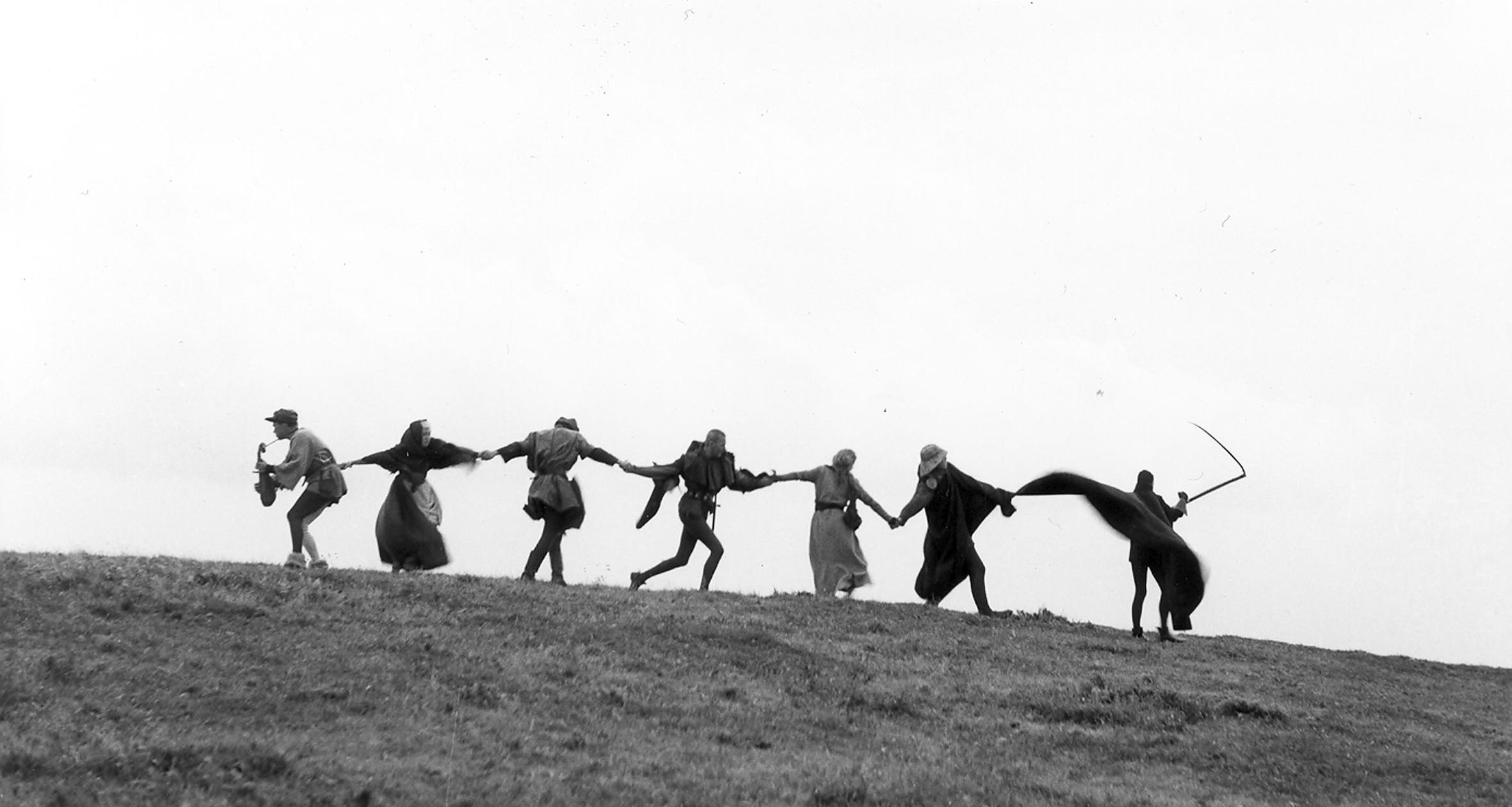 What's the most iconic still image from a Criterion film? For me nothing beats this shot from the ending of The Seventh Seal