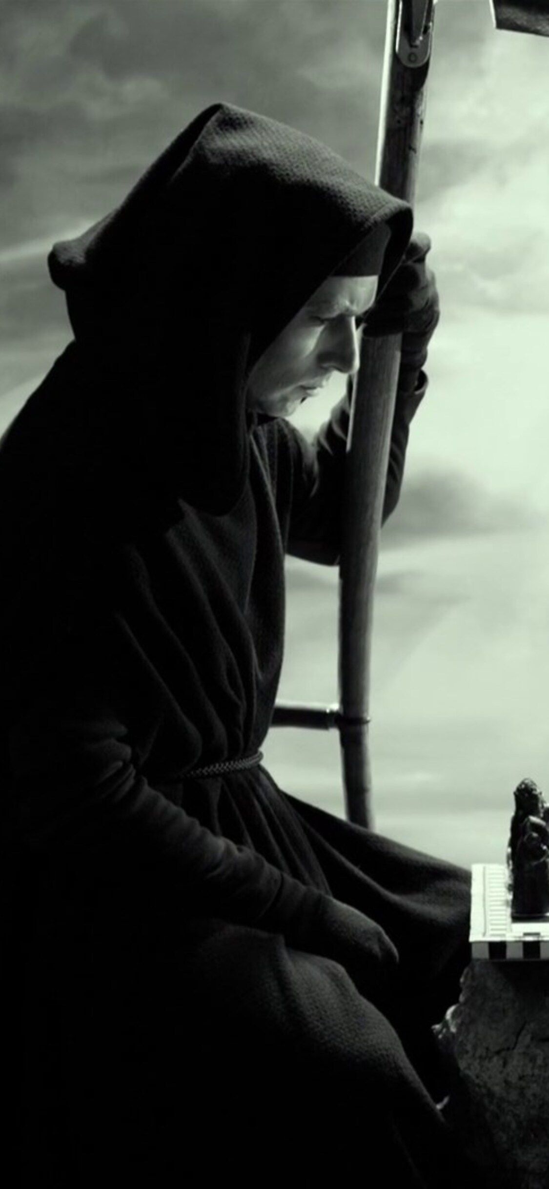 Grim Reaper In Seventh Seal Movie iPhone XS, iPhone iPhone X HD 4k Wallpaper, Image, Background, Photo and Picture