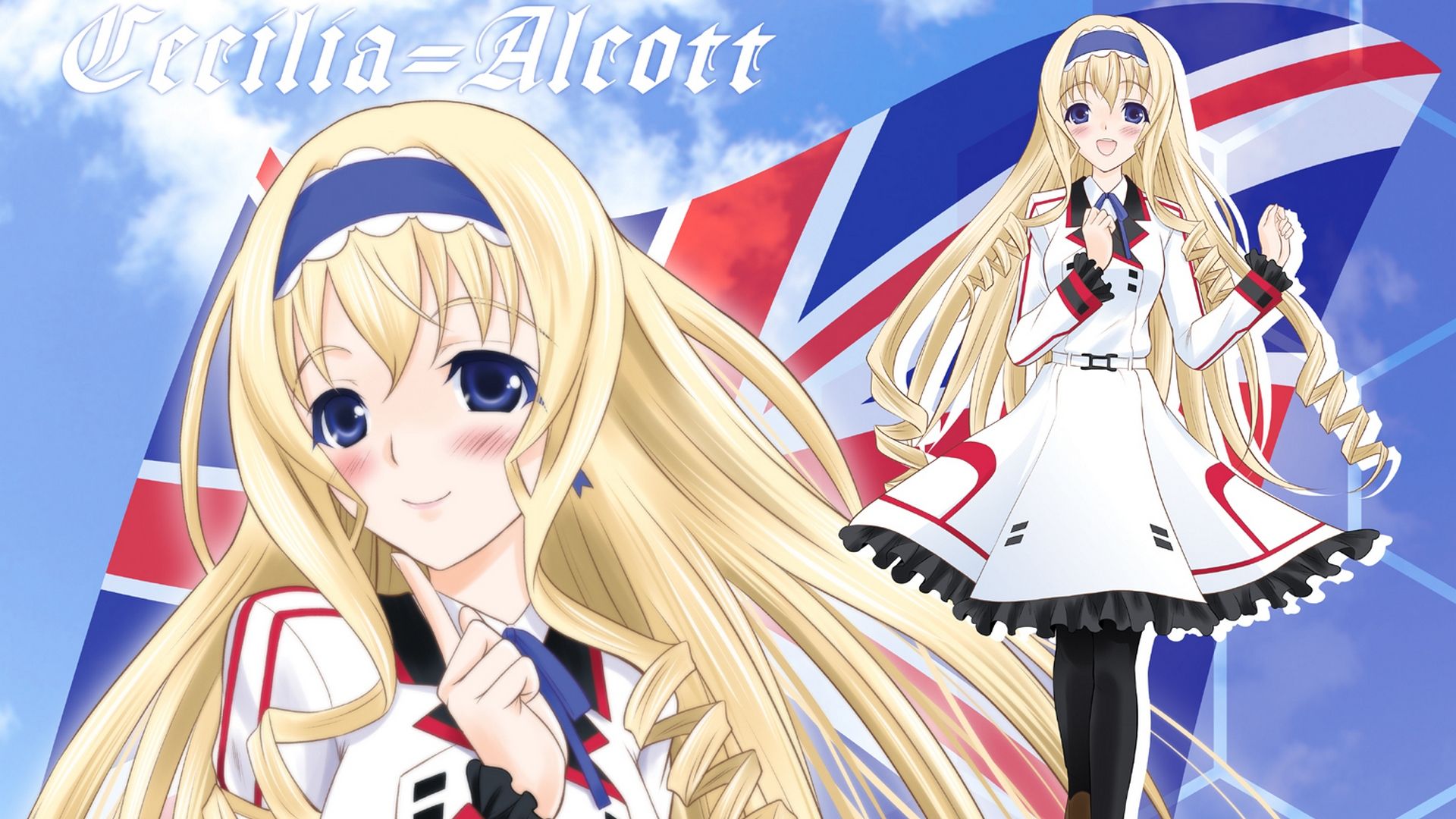 Anime Infinite Stratos Wallpaper:1920x1080