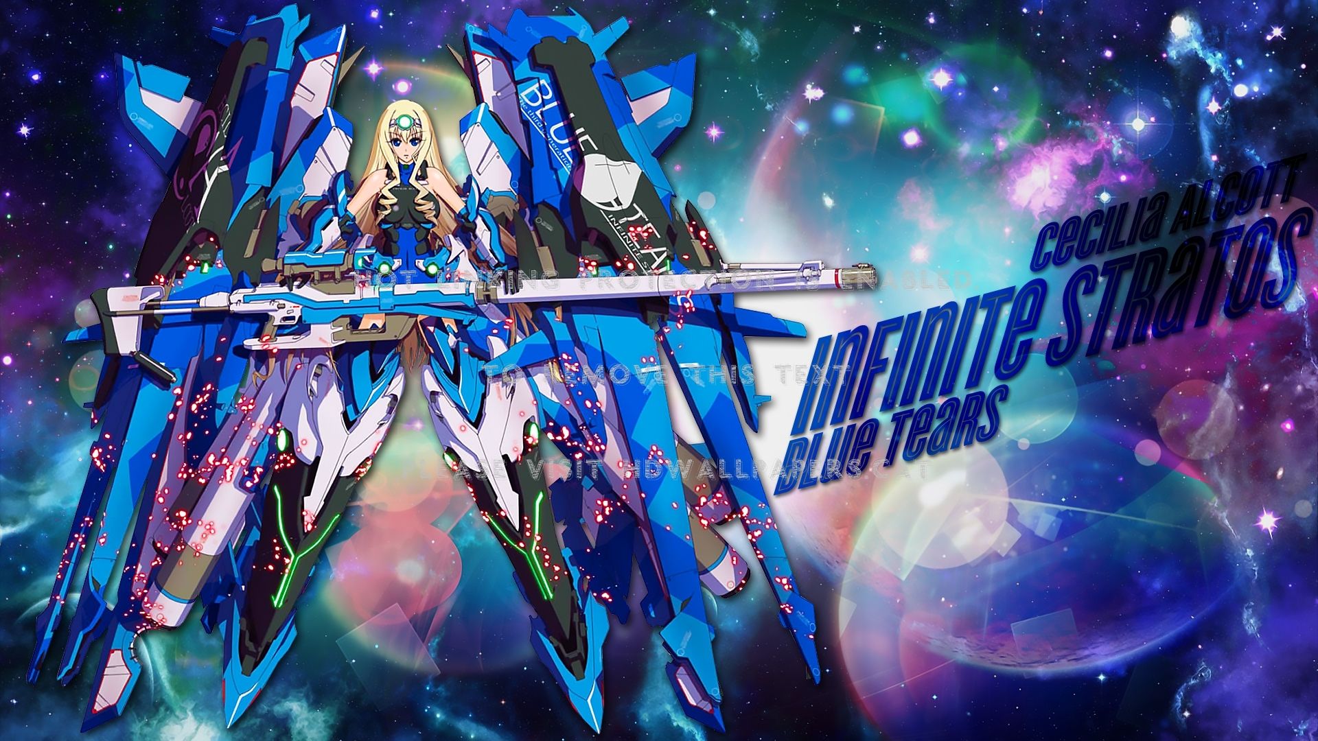 Cecilia Alcott Blue Tears Anime Infinite