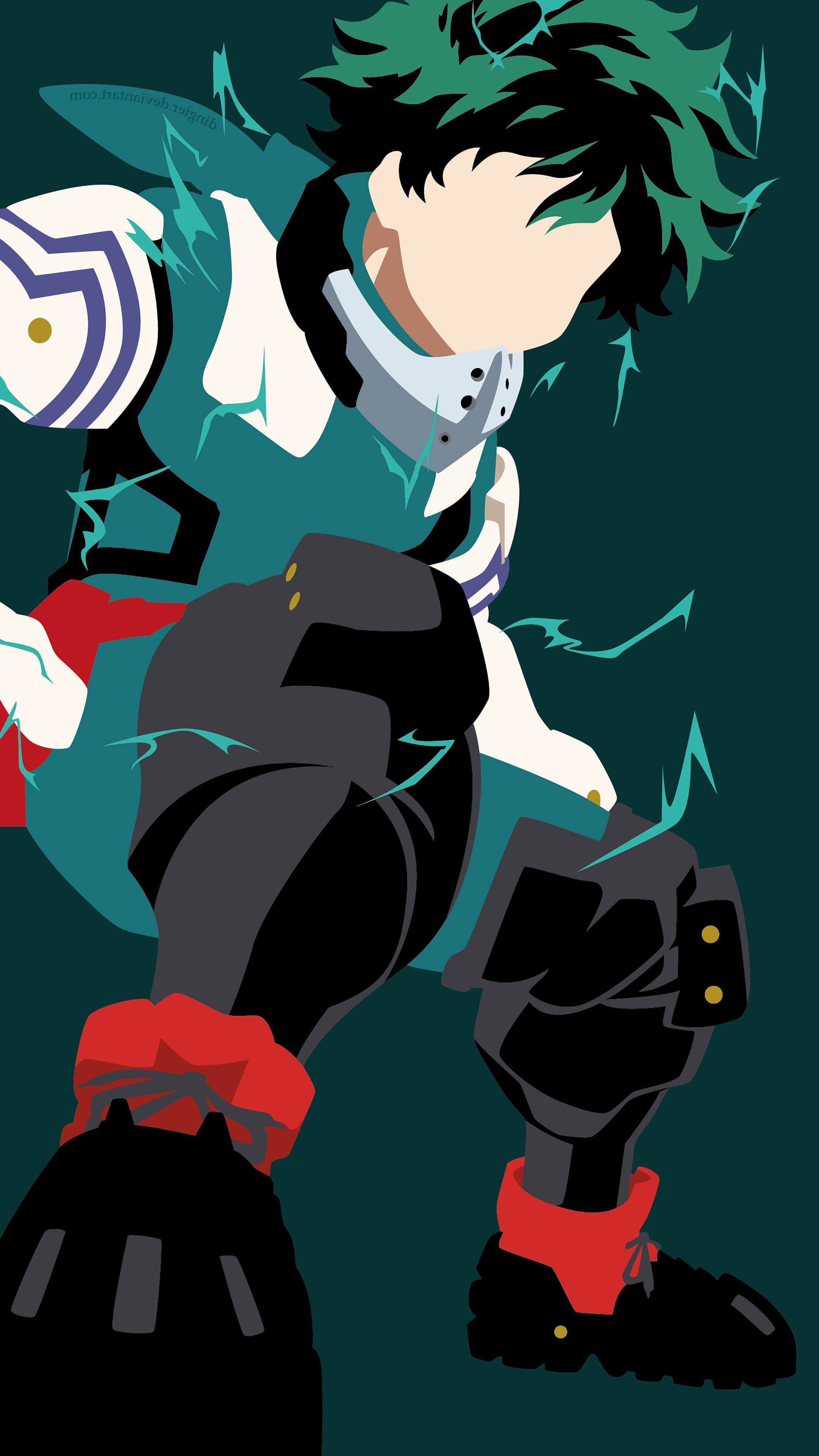 Izuku Wallpaper for iPhone Free HD Wallpaper