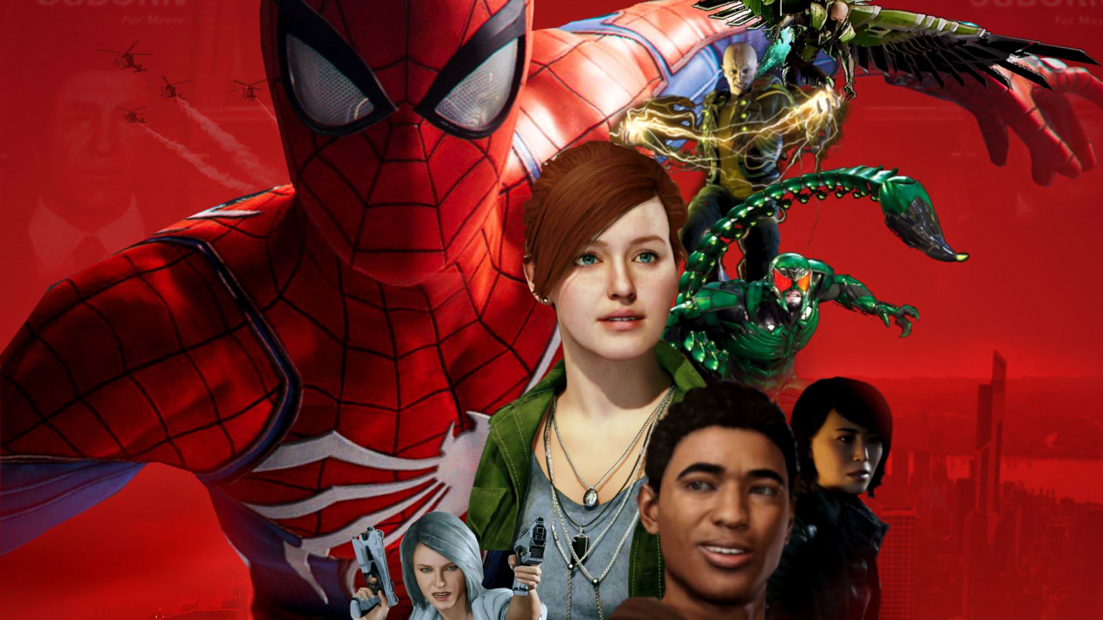 Vulture 4K 8K HD Marvel Wallpaper