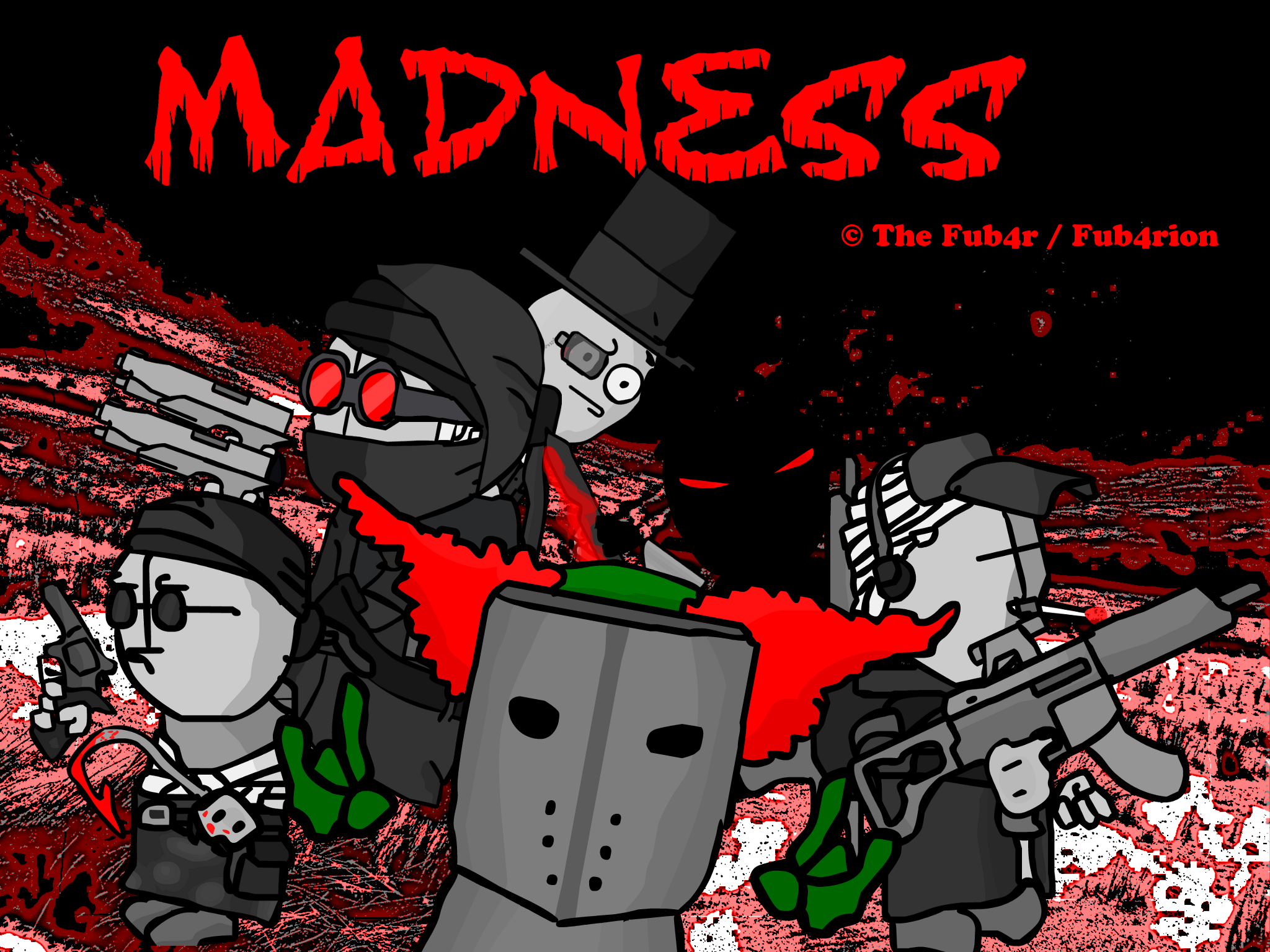 Wallpaper Madness Combat FULL HD by Skyzinh on Newgrounds