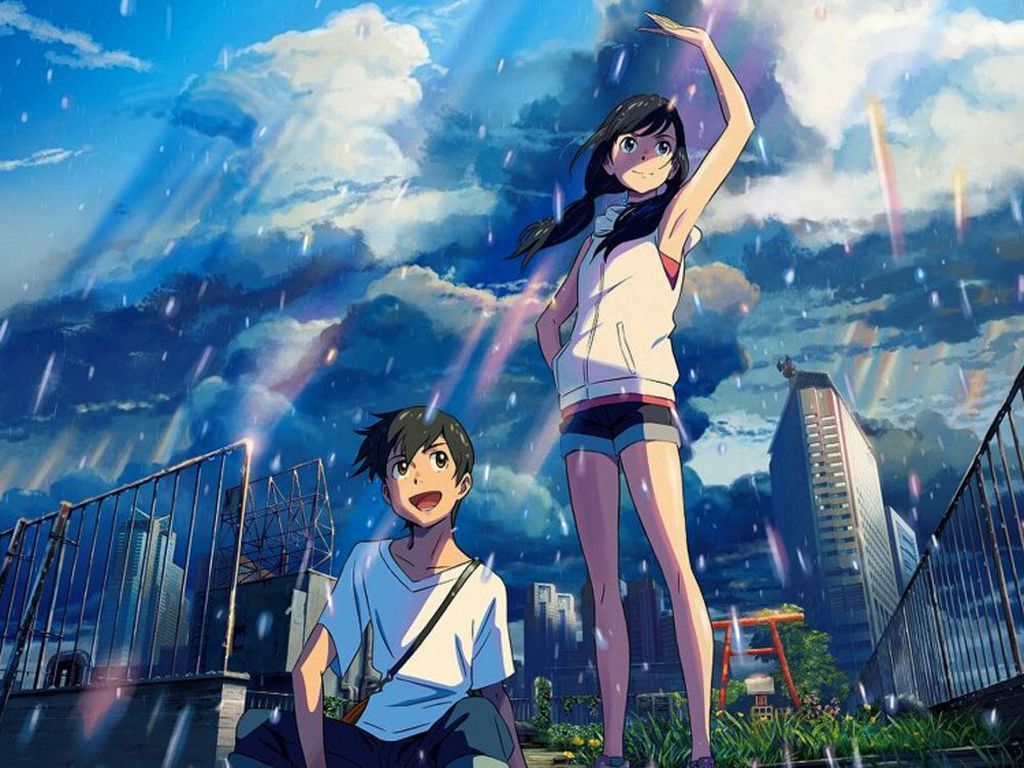 The real thrill of watching Weathering With You is in the visuals