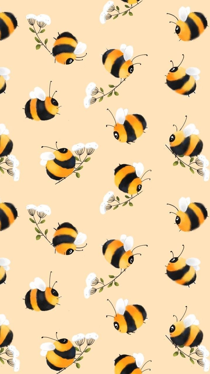 Cute Bees Wallpapers - Wallpaper Cave