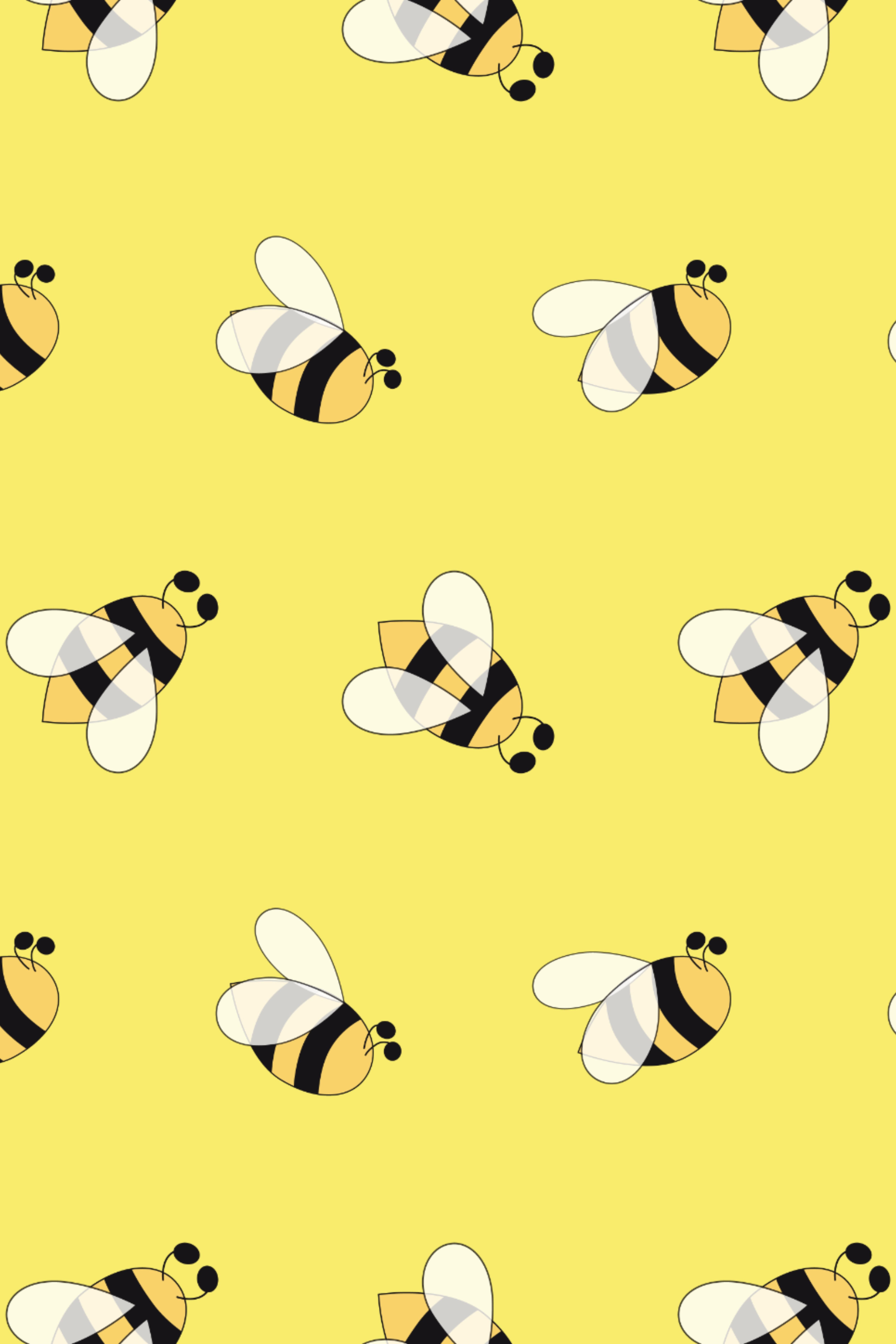 Honey Bee patterns Cute Bee. Cute wallpaper, Cute patterns wallpaper, Bee drawing