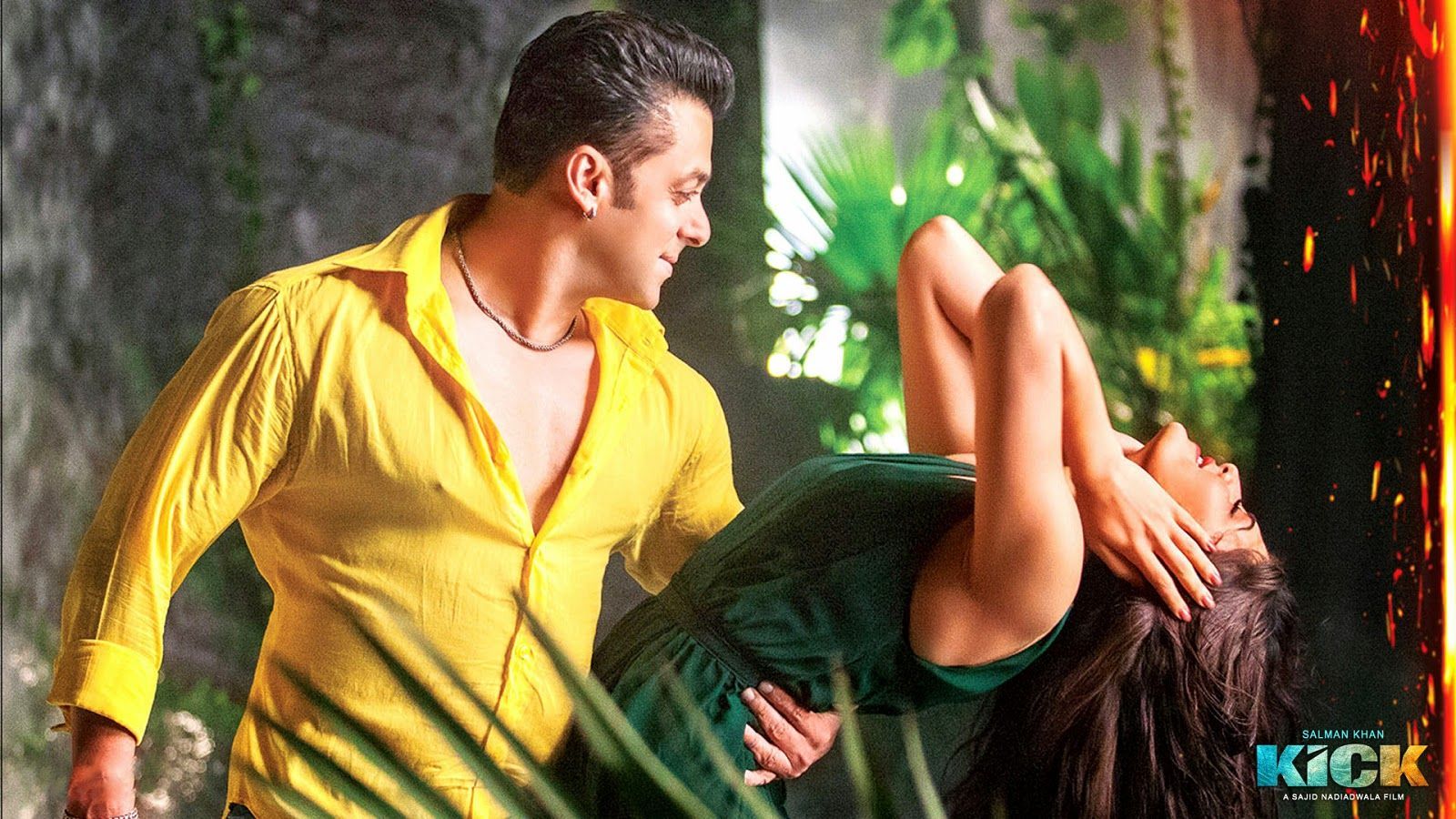 Salman Khans Latest Movie Kick First Look Wallpaper  Cute Tanishka