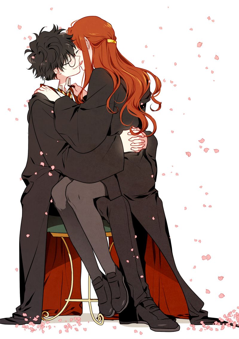 Harry Potter Y Ginny Weasley Anime