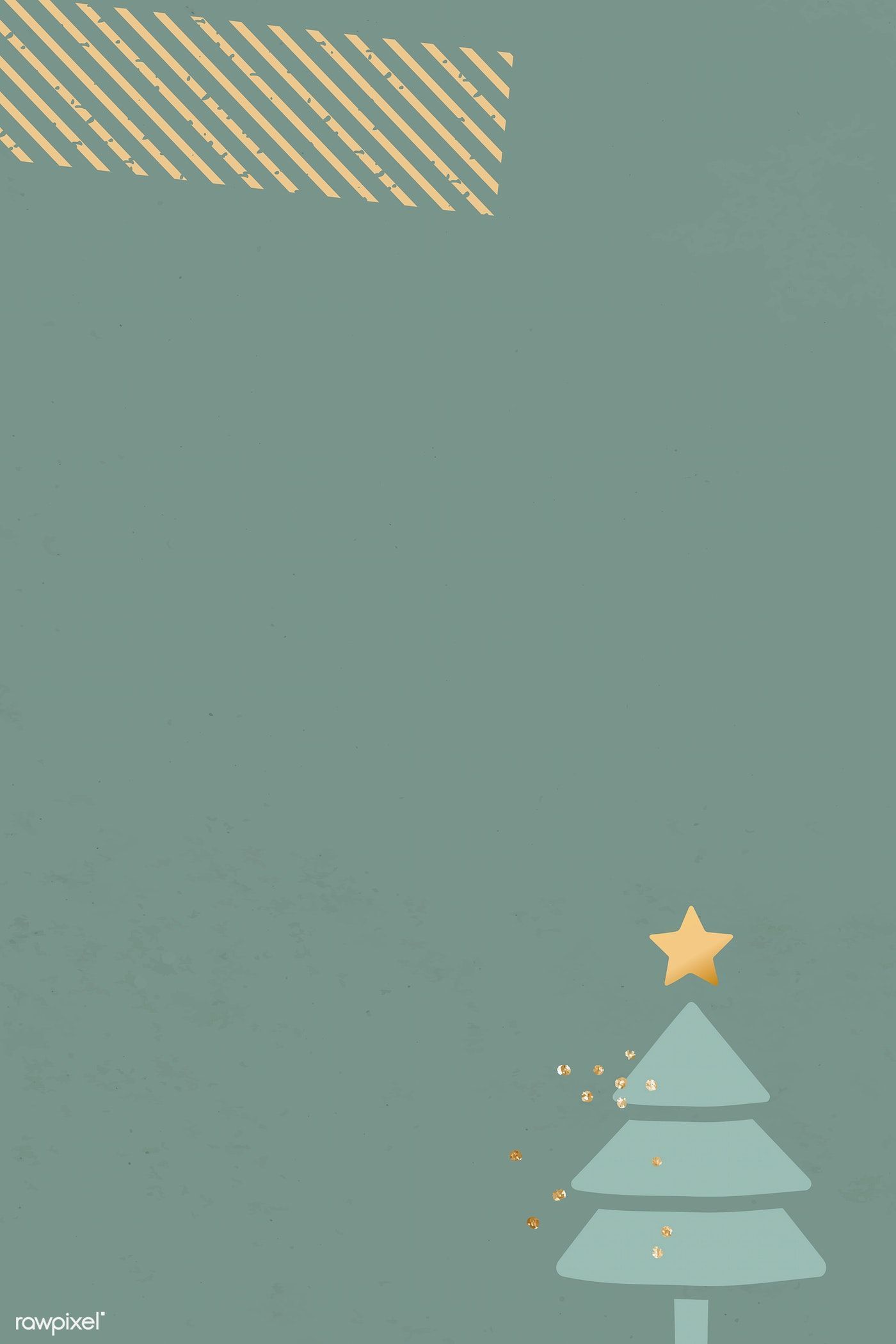 Download premium vector of Christmas patterned on green background vector. Cute christmas wallpaper, Christmas wallpaper background, Free christmas background