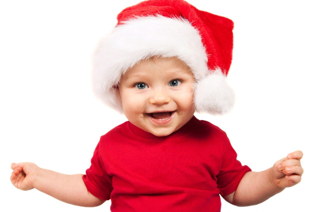 Wallpaper children, New year, guy, new year, happy, merry christmas, children, happy, merry Christmas, Adorable funny beautiful kid, enjoy christmas hat, adorable funny beautiful, enjoy a Christmas hat image for desktop, section
