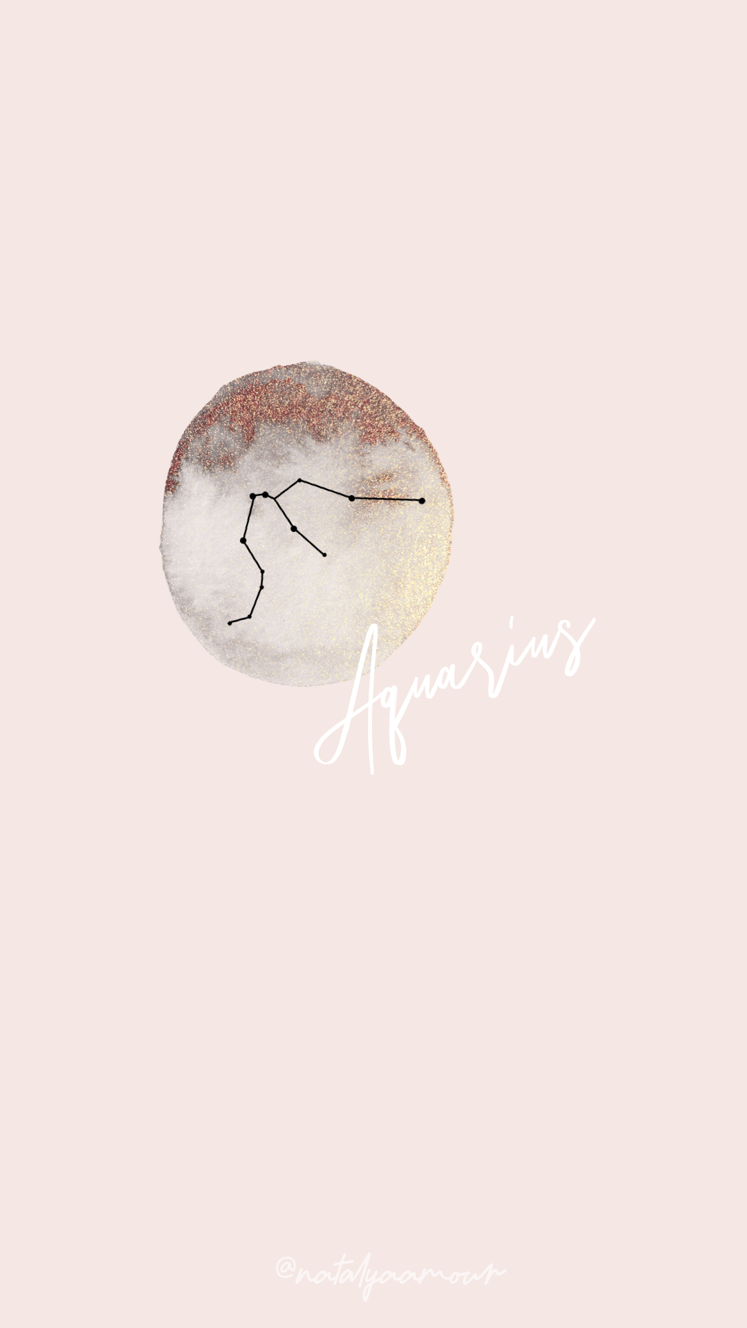 Free Aries Phone Wallpaper. Aquarius aesthetic, Instagram wallpaper, Aquarius art