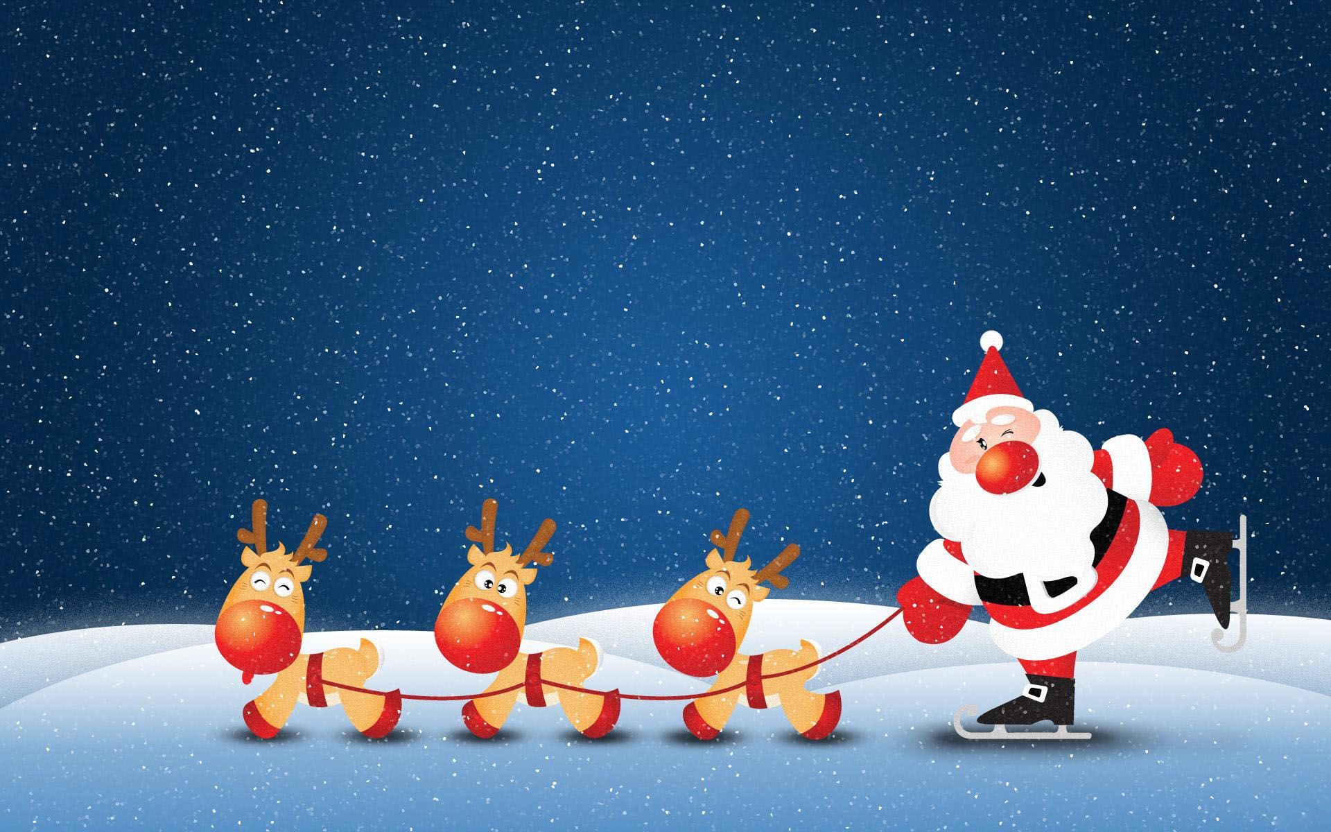Cute Christmas Santa Wallpaper. Christmas cartoons, Christmas desktop wallpaper, Christmas wallpaper free