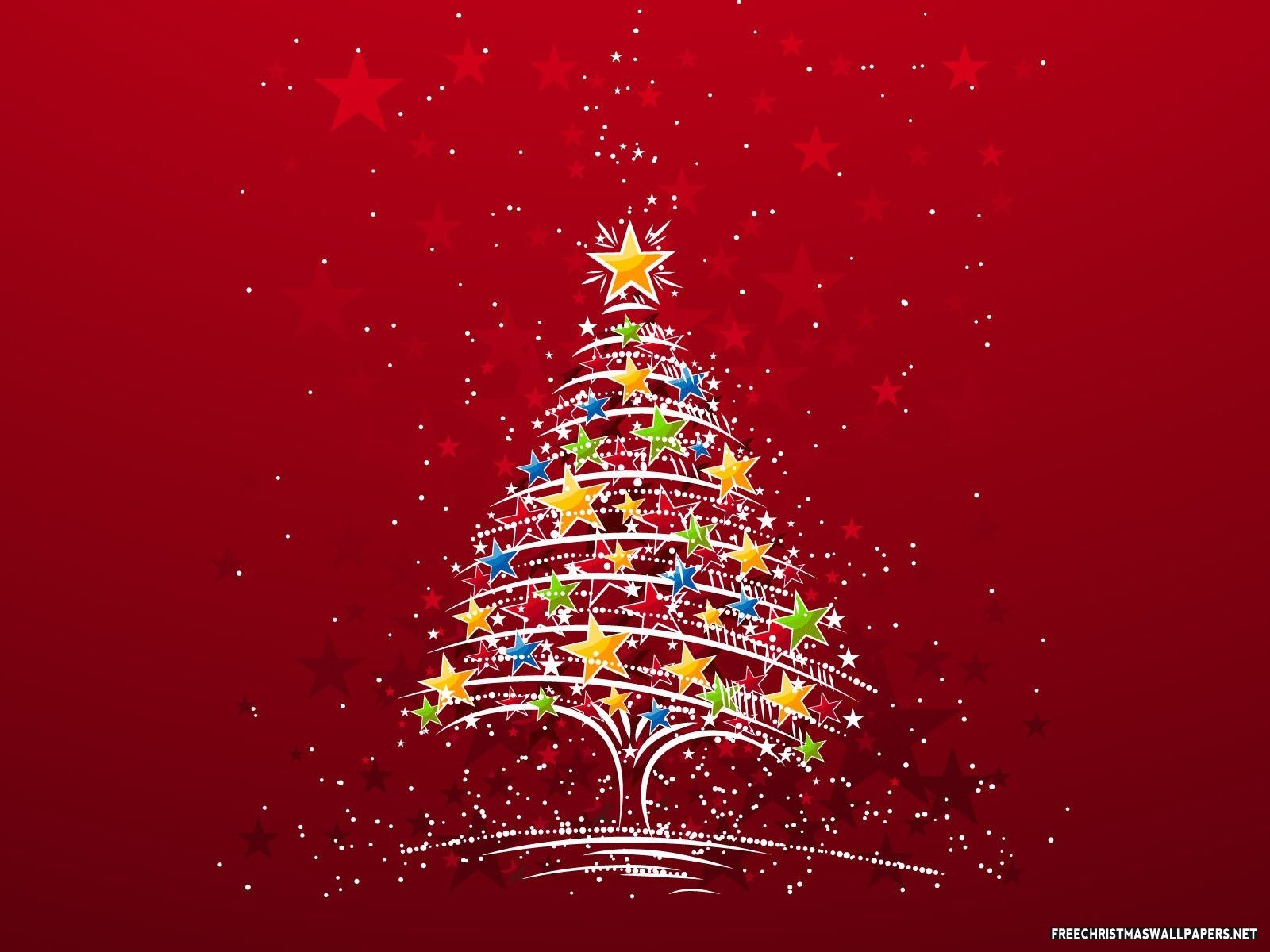 Christmas Tree Stars. Christmas tree wallpaper, Christmas wallpaper hd, Colorful christmas tree